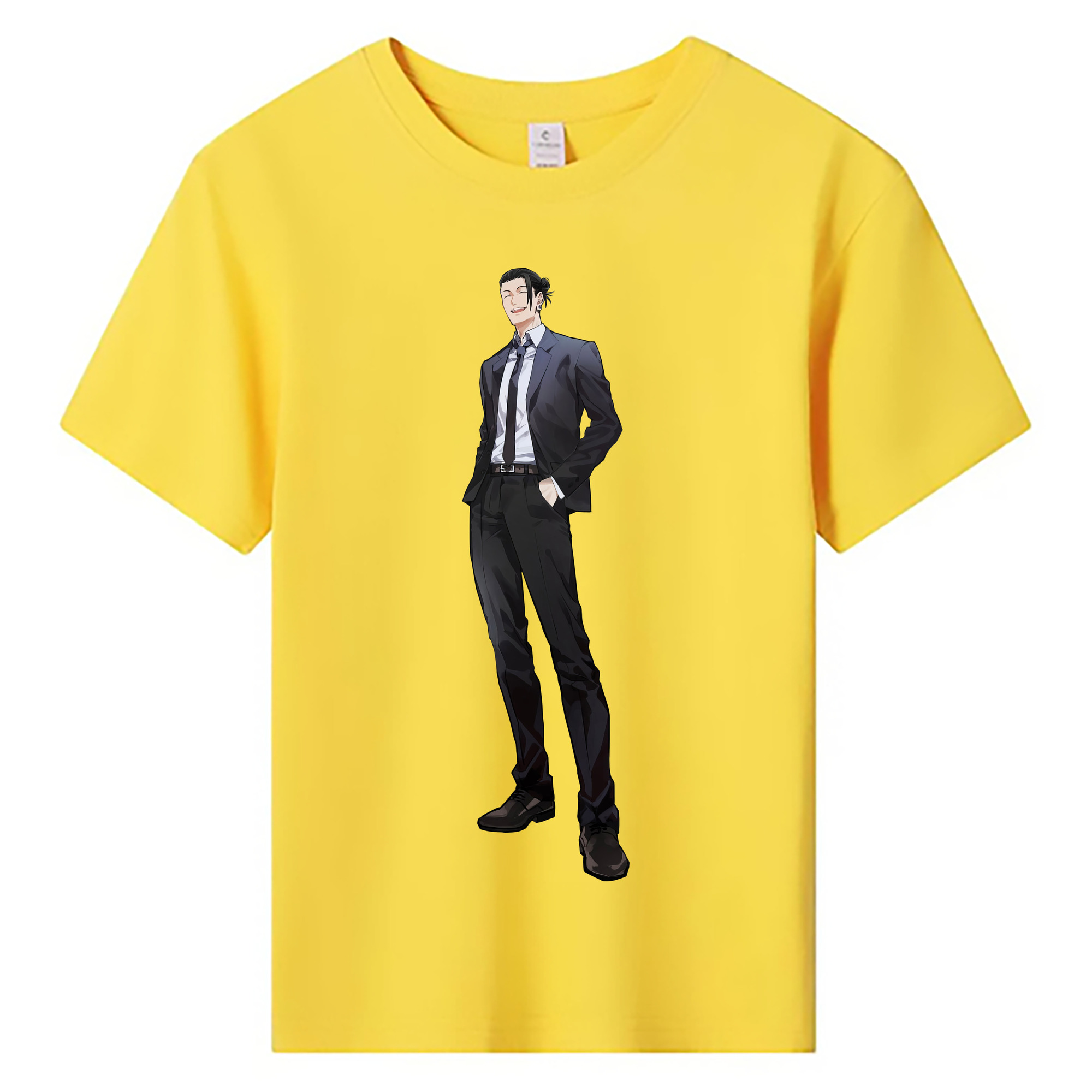 （画像用） 呪術廻戦 Jujutsu Kaisen 綿100％キッズTシャツ（フロントプリント）