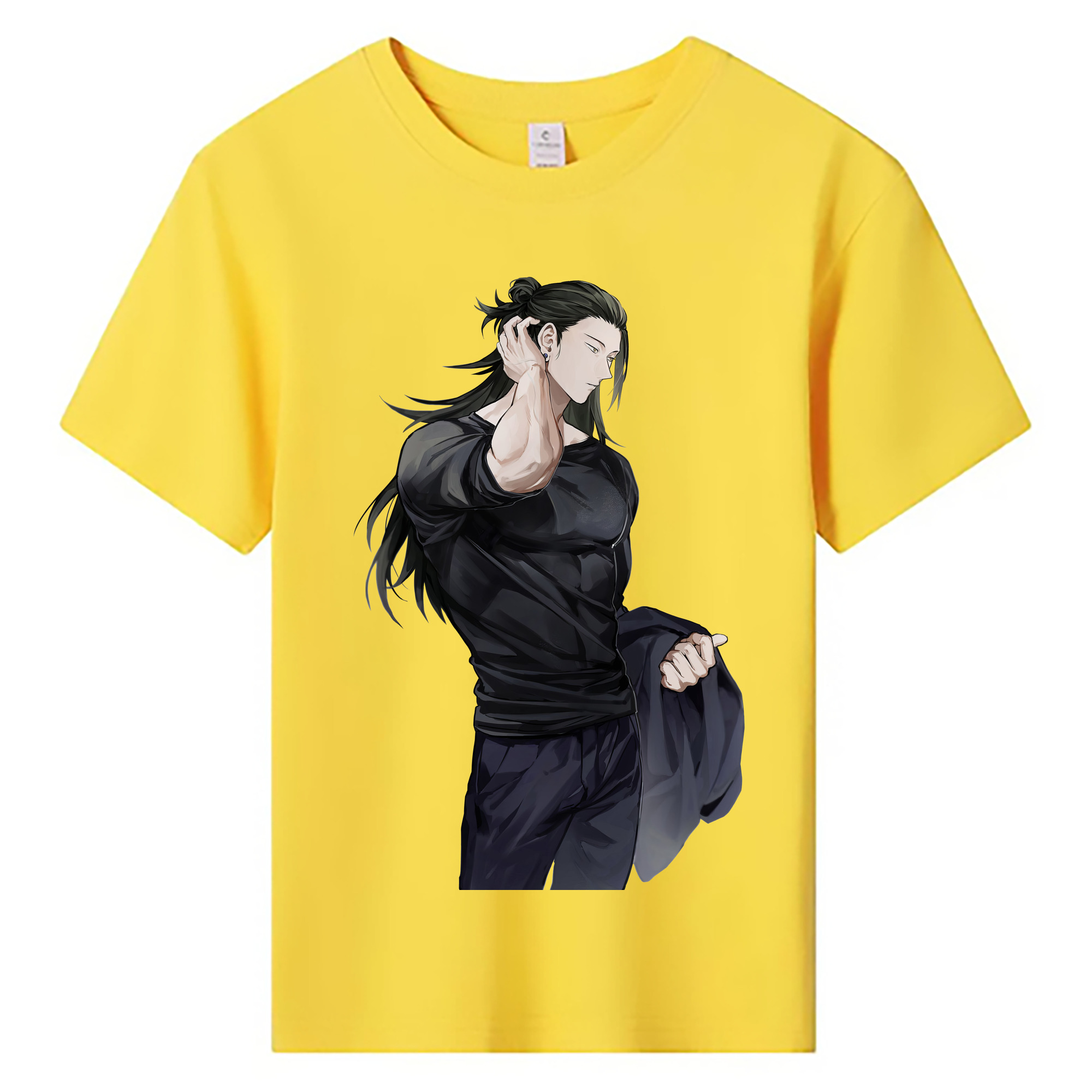 （画像用） 呪術廻戦 Jujutsu Kaisen 綿100％キッズTシャツ（フロントプリント）