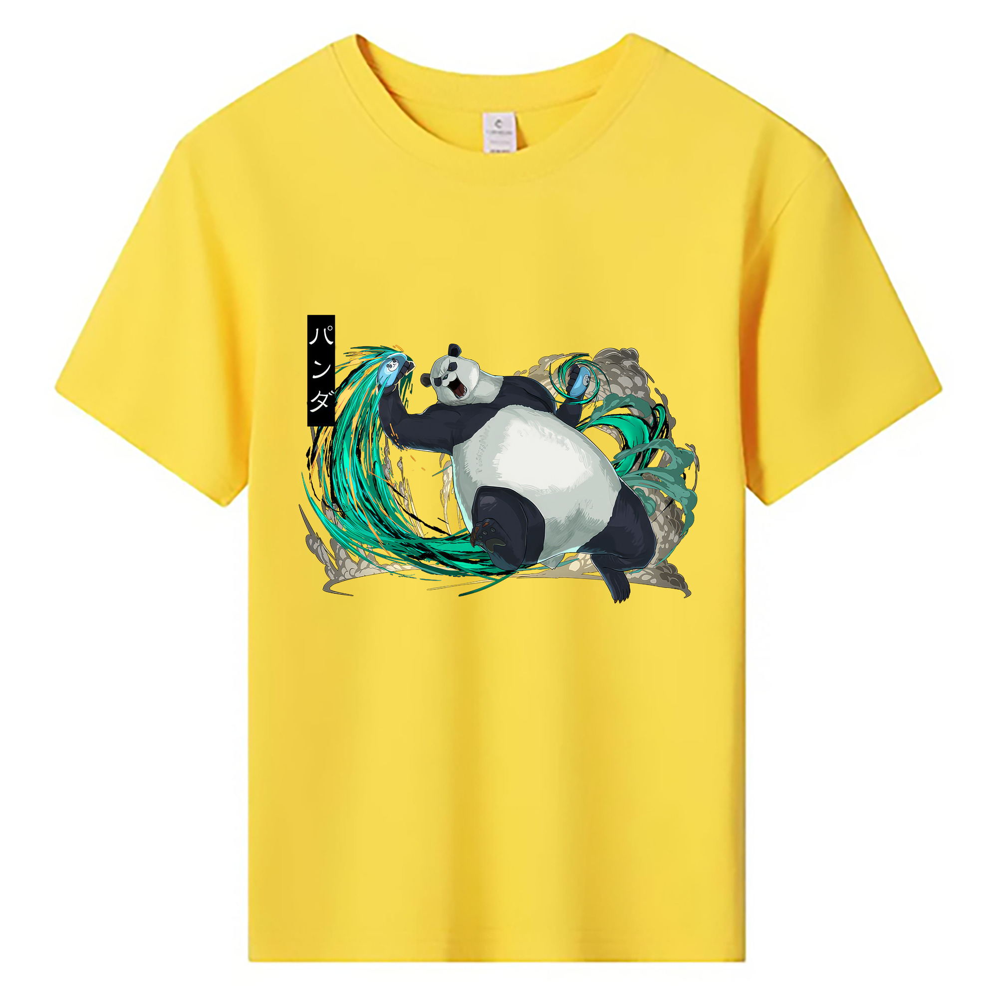 （画像用） 呪術廻戦 Jujutsu Kaisen 綿100％キッズTシャツ（フロントプリント）