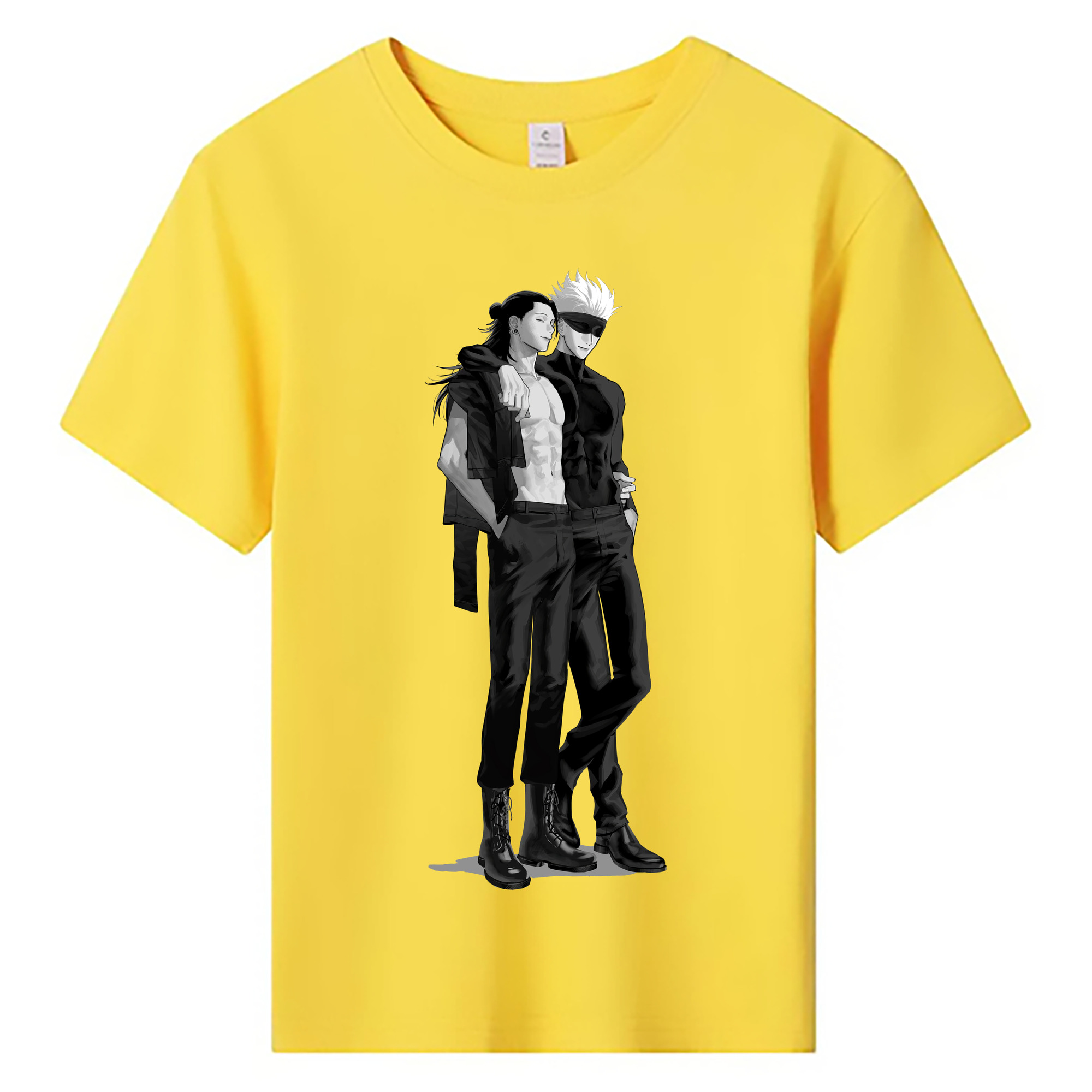 （画像用） 呪術廻戦 Jujutsu Kaisen 綿100％キッズTシャツ（フロントプリント）