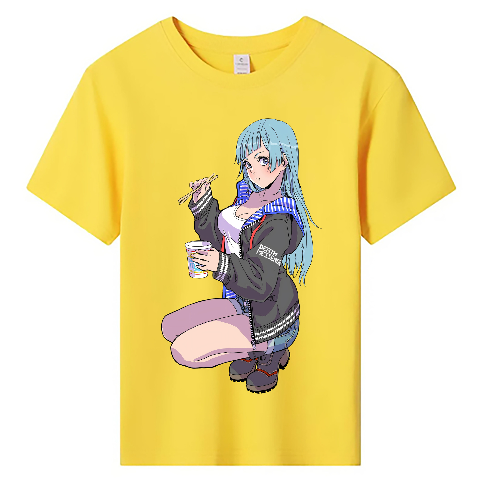 （画像用） 呪術廻戦 Jujutsu Kaisen 綿100％キッズTシャツ（フロントプリント）