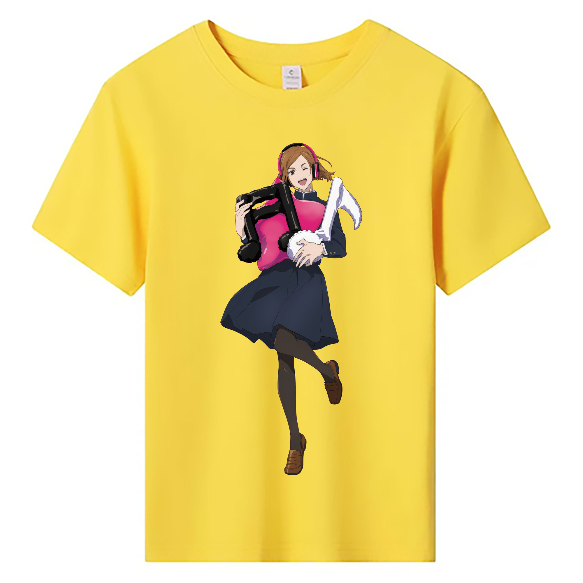 （画像用） 呪術廻戦 Jujutsu Kaisen 綿100％キッズTシャツ（フロントプリント）