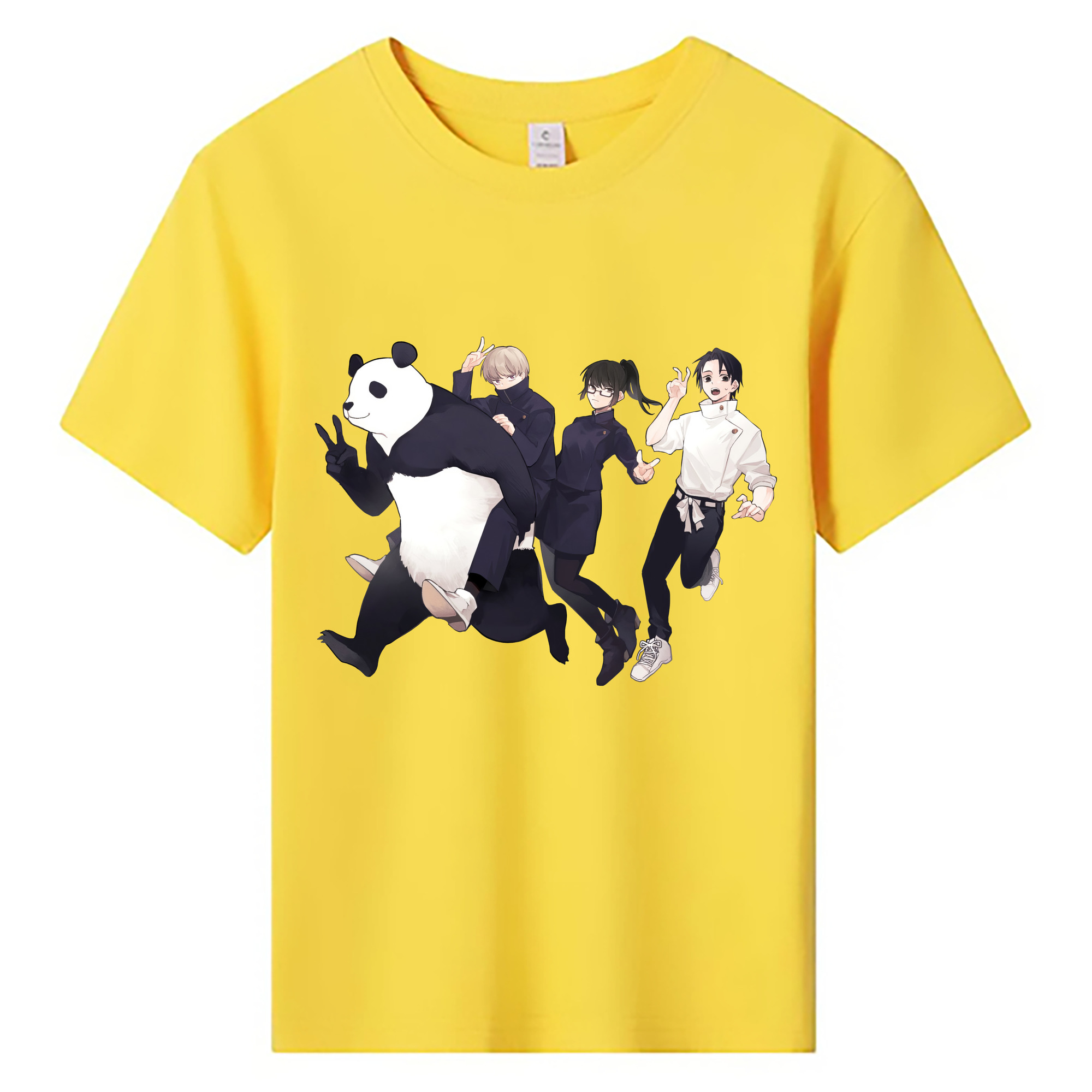 （画像用） 呪術廻戦 Jujutsu Kaisen 綿100％キッズTシャツ（フロントプリント）