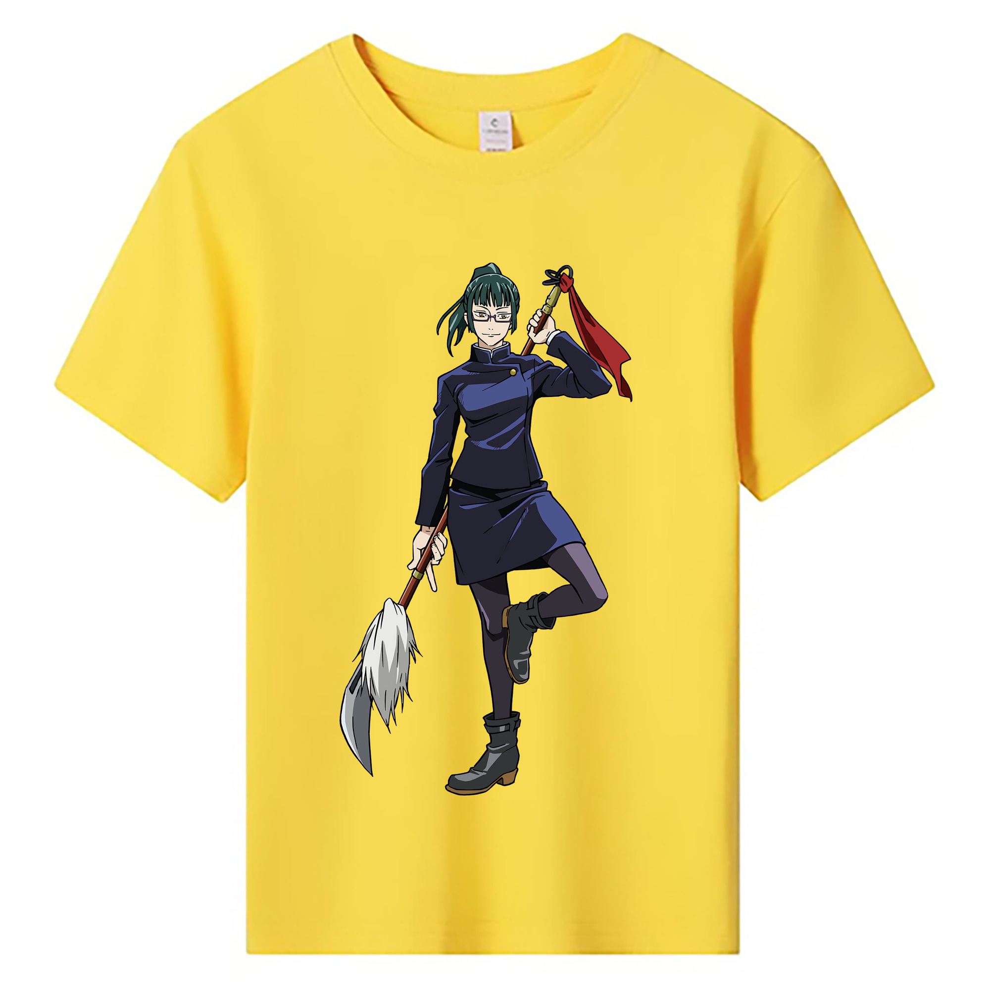 （画像用） 呪術廻戦 Jujutsu Kaisen 綿100％キッズTシャツ（フロントプリント）