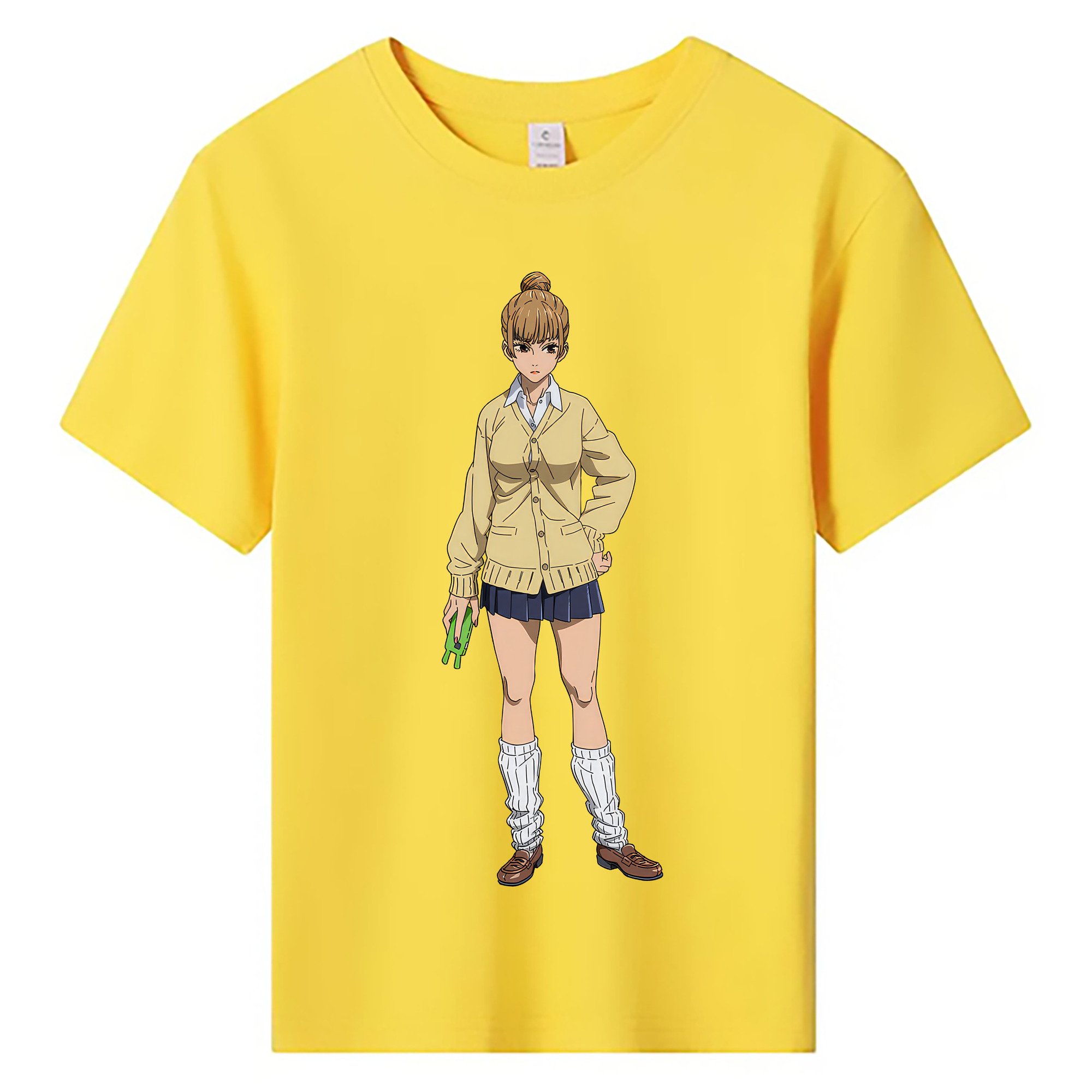（画像用） 呪術廻戦 Jujutsu Kaisen 綿100％キッズTシャツ（フロントプリント）