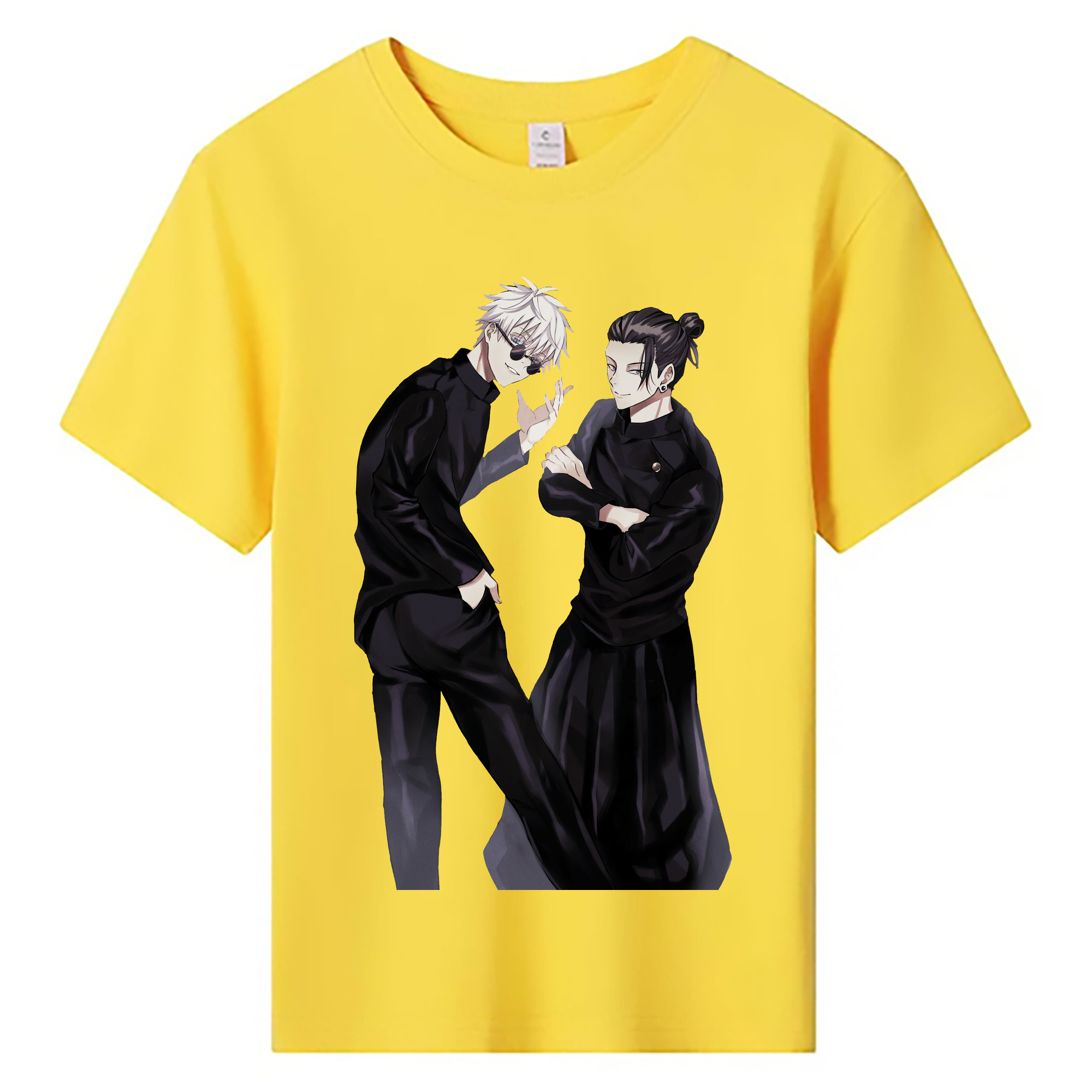 （画像用） 呪術廻戦 Jujutsu Kaisen 綿100％キッズTシャツ（フロントプリント）