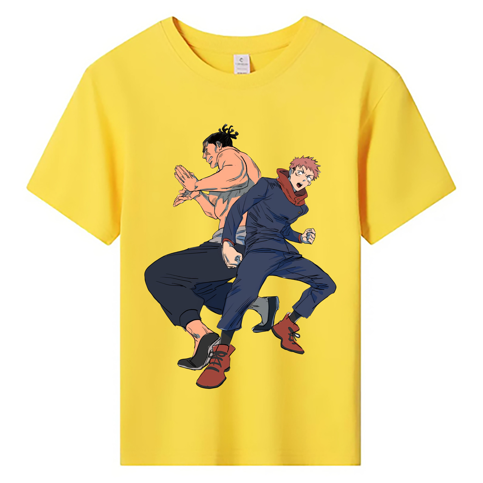 （画像用） 呪術廻戦 Jujutsu Kaisen 綿100％キッズTシャツ（フロントプリント）