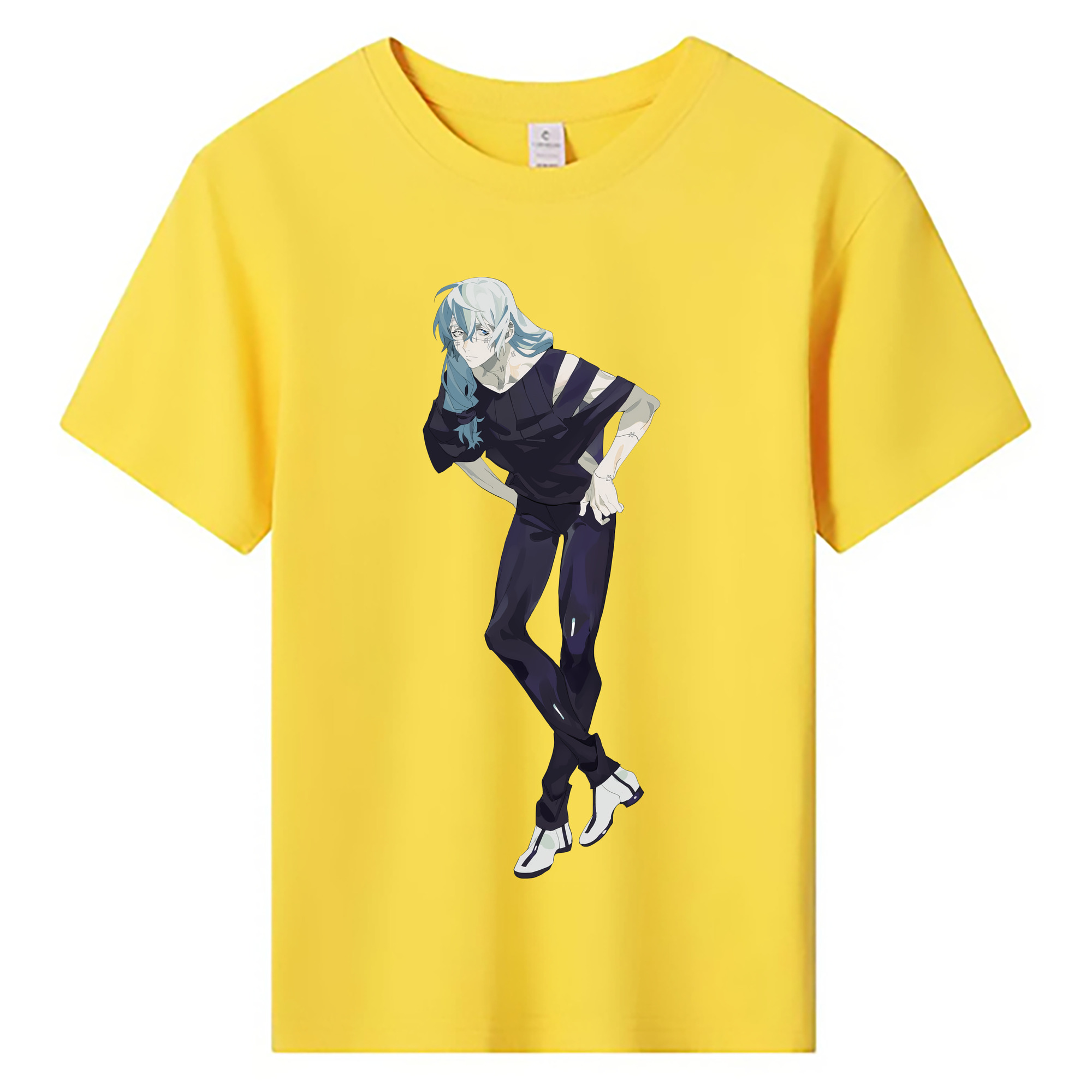 （画像用） 呪術廻戦 Jujutsu Kaisen 綿100％キッズTシャツ（フロントプリント）