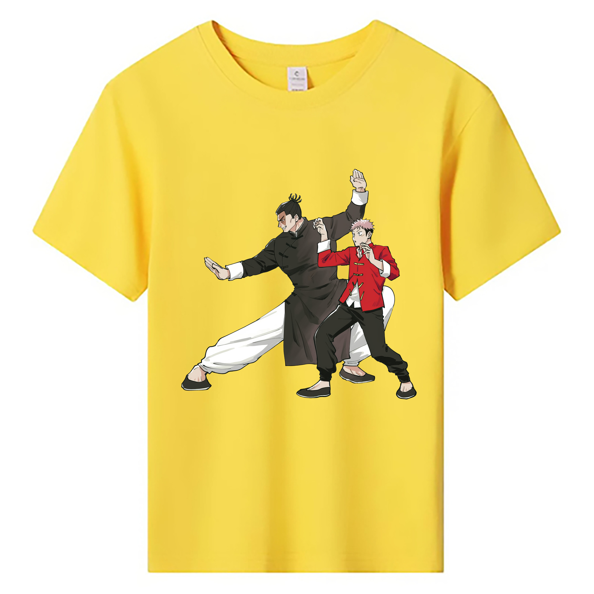（画像用） 呪術廻戦 Jujutsu Kaisen 綿100％キッズTシャツ（フロントプリント）