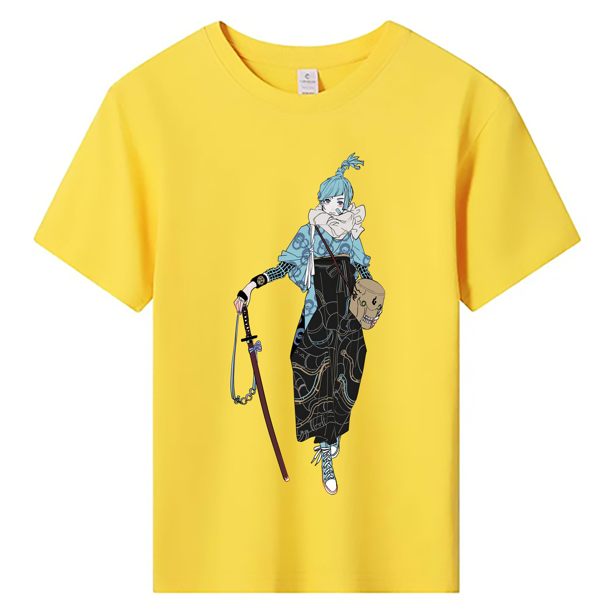 （画像用） 呪術廻戦 Jujutsu Kaisen 綿100％キッズTシャツ（フロントプリント）