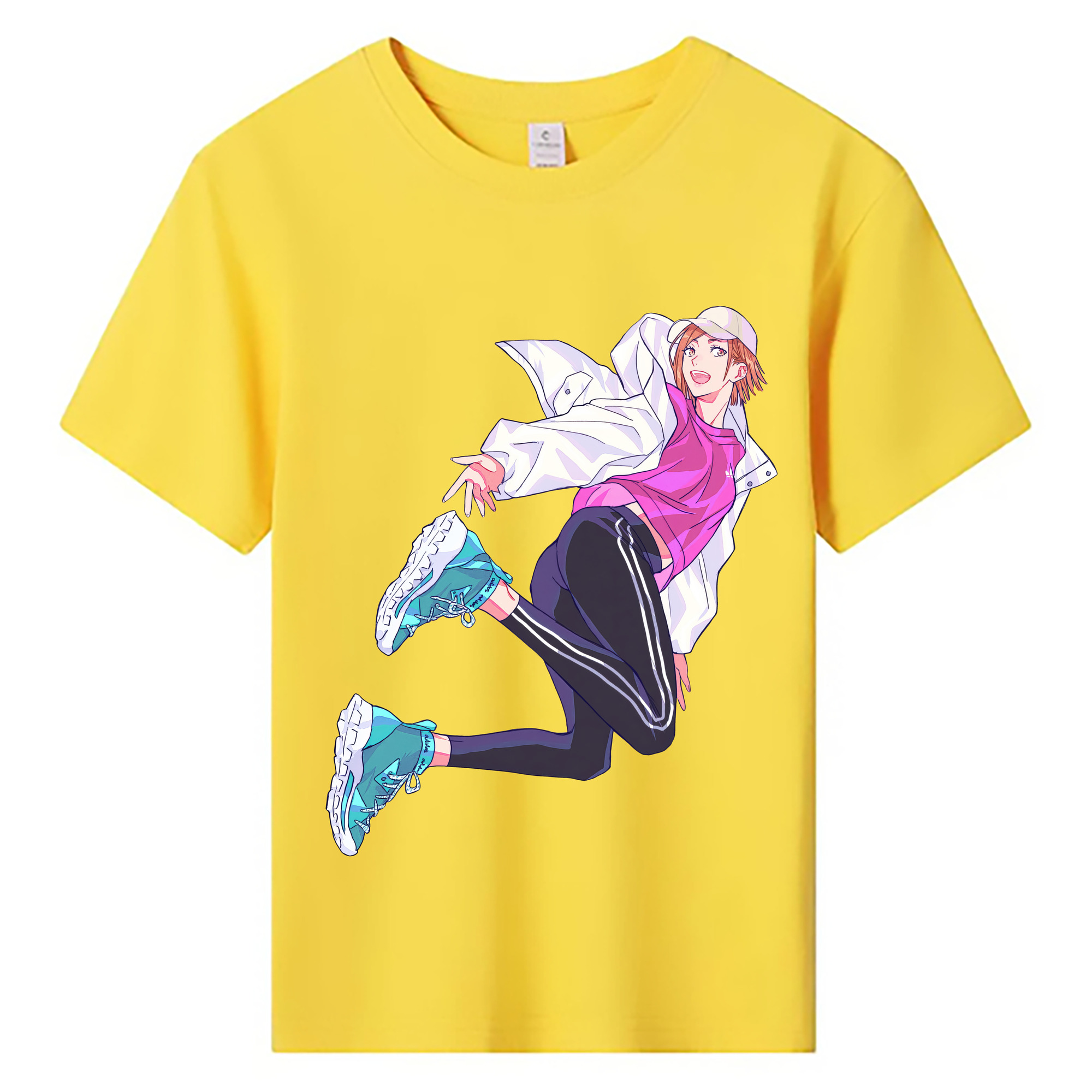 （画像用） 呪術廻戦 Jujutsu Kaisen 綿100％キッズTシャツ（フロントプリント）