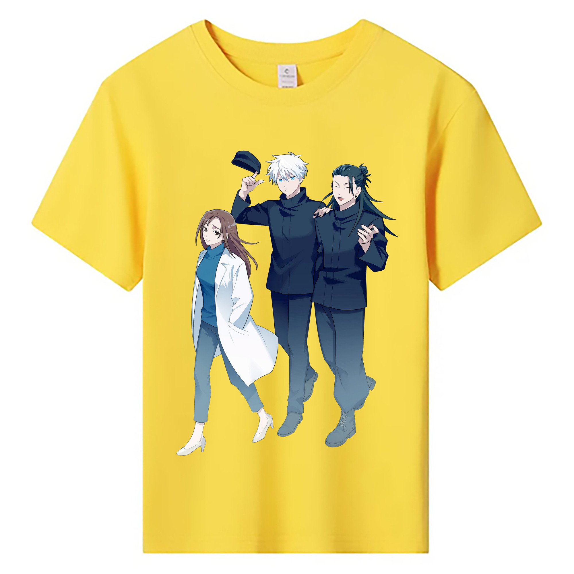 （画像用） 呪術廻戦 Jujutsu Kaisen 綿100％キッズTシャツ（フロントプリント）