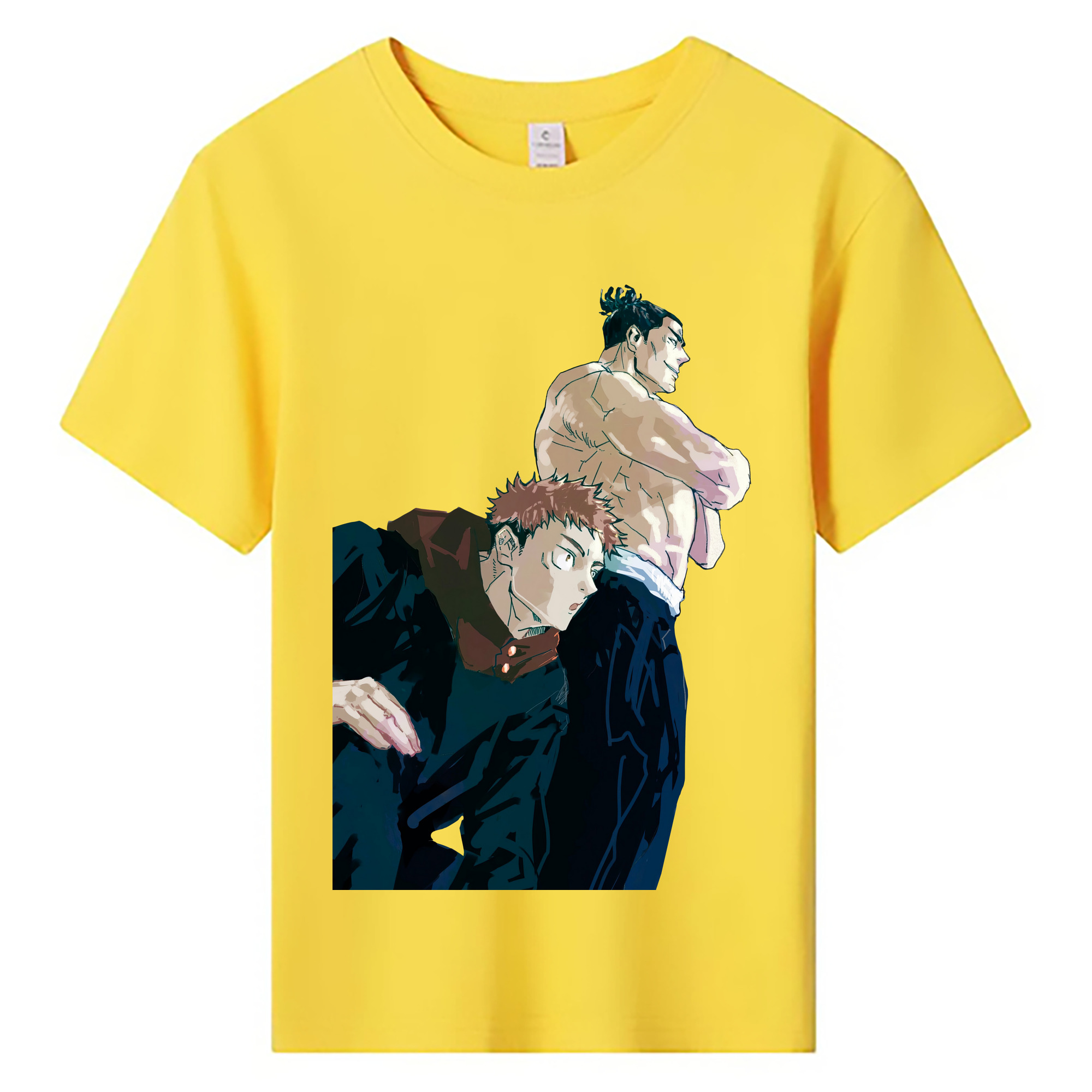 （画像用） 呪術廻戦 Jujutsu Kaisen 綿100％キッズTシャツ（フロントプリント）