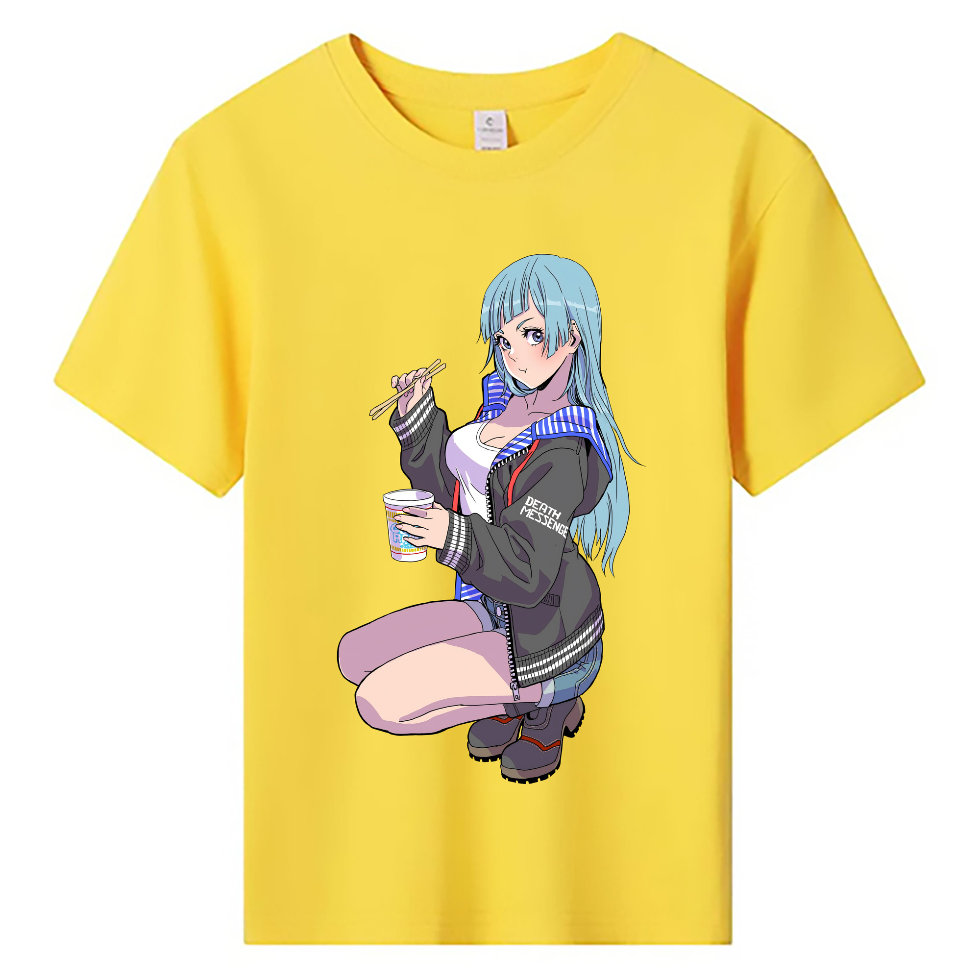 （画像用） 呪術廻戦 Jujutsu Kaisen 綿100％キッズTシャツ（フロントプリント）