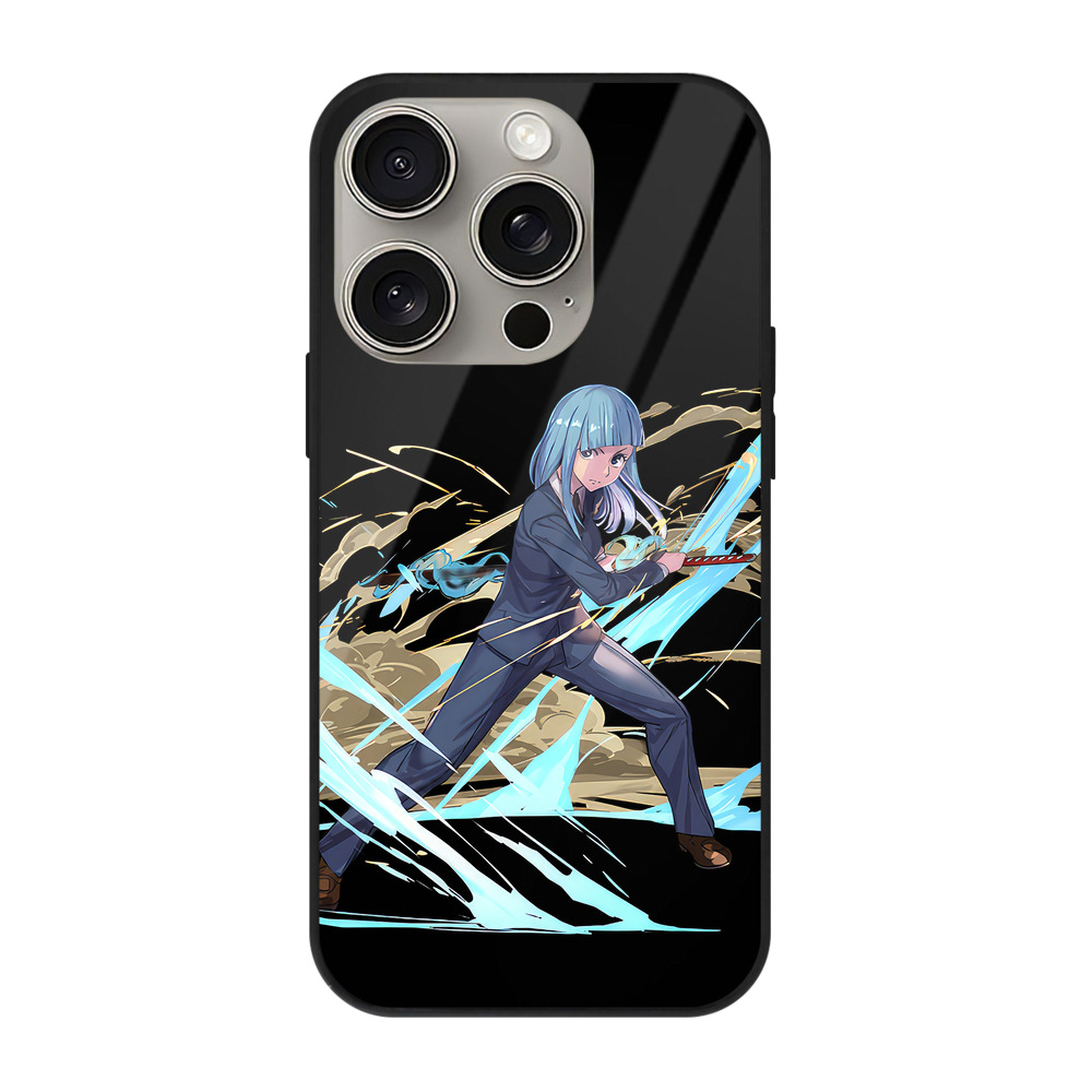 （画像用） 呪術廻戦 Jujutsu Kaisen 【iPhone15Pro対応】スマホケース 耐衝撃＆黄変防止 背面ガラス