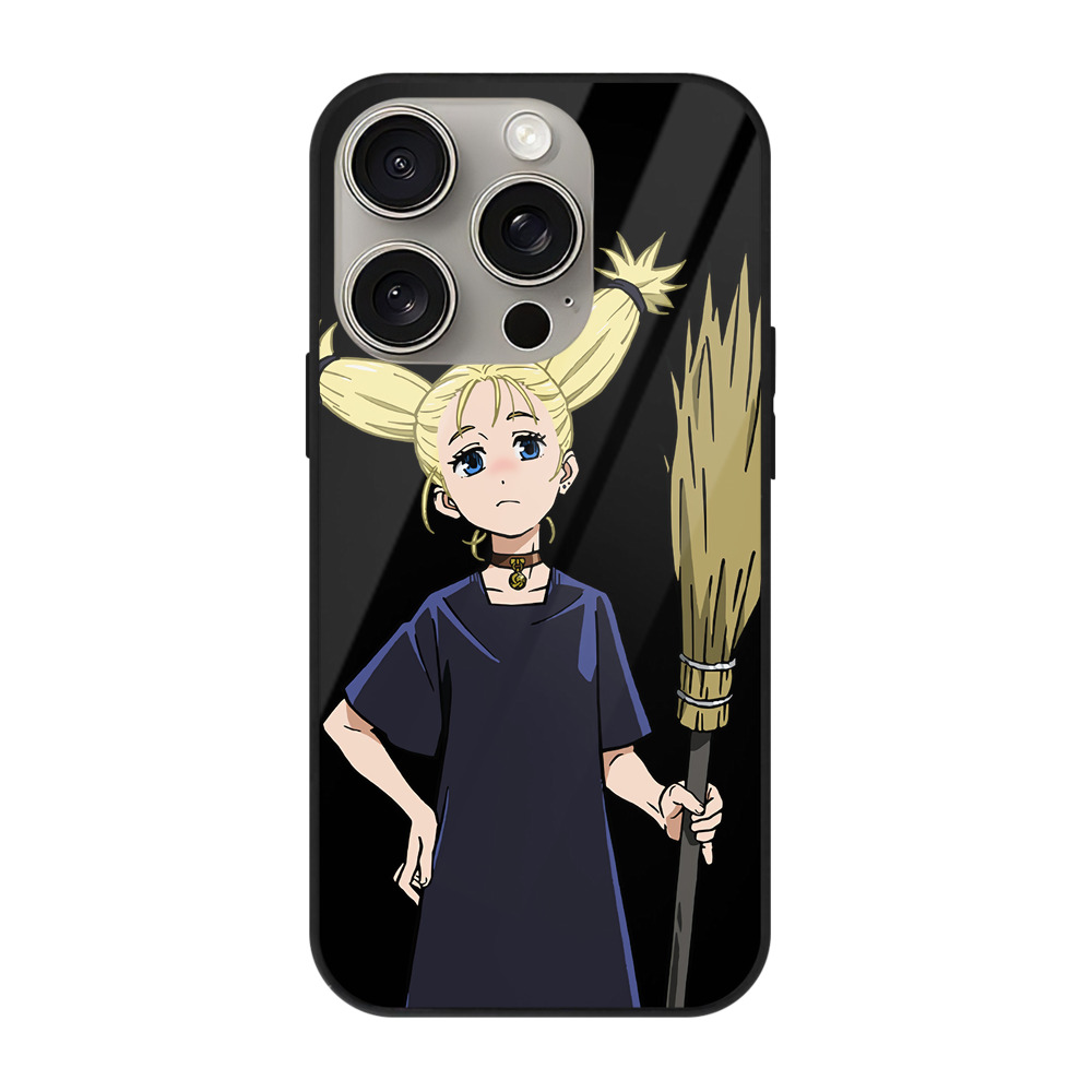 （画像用） 呪術廻戦 Jujutsu Kaisen 【iPhone15Pro対応】スマホケース 耐衝撃＆黄変防止 背面ガラス