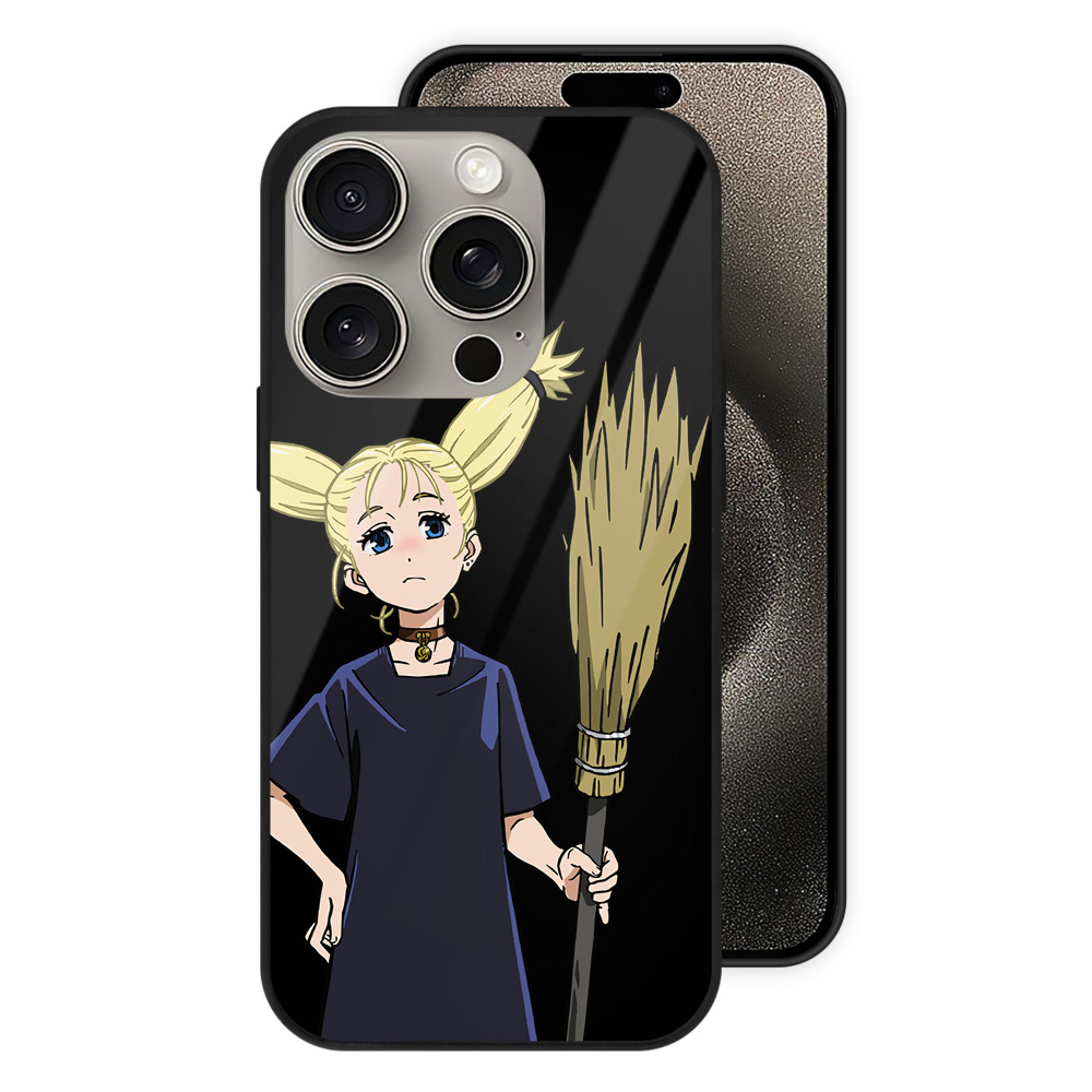 （画像用） 呪術廻戦 Jujutsu Kaisen 【iPhone15Pro対応】スマホケース 耐衝撃＆黄変防止 背面ガラス