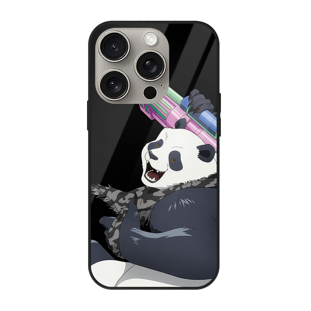 （画像用） 呪術廻戦 Jujutsu Kaisen 【iPhone15Pro対応】スマホケース 耐衝撃＆黄変防止 背面ガラス