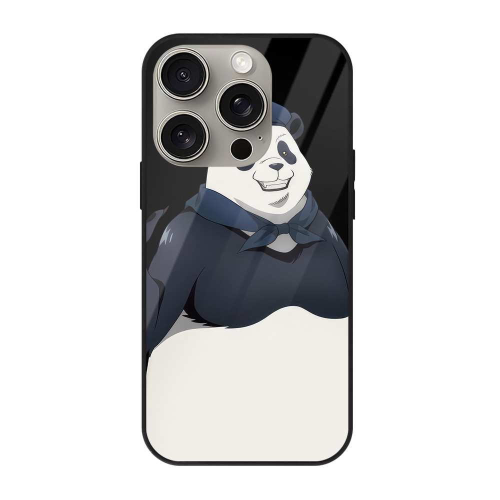 （画像用） 呪術廻戦 Jujutsu Kaisen 【iPhone15Pro対応】スマホケース 耐衝撃＆黄変防止 背面ガラス