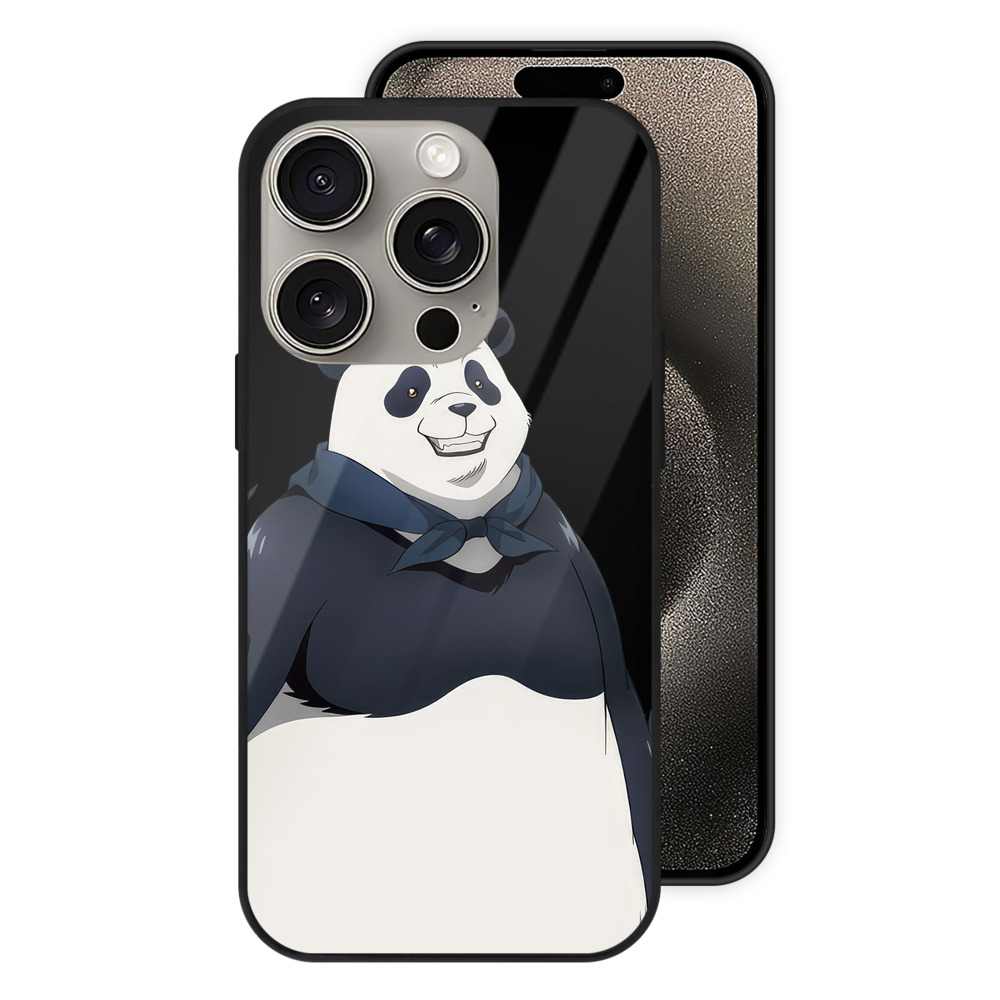 （画像用） 呪術廻戦 Jujutsu Kaisen 【iPhone15Pro対応】スマホケース 耐衝撃＆黄変防止 背面ガラス