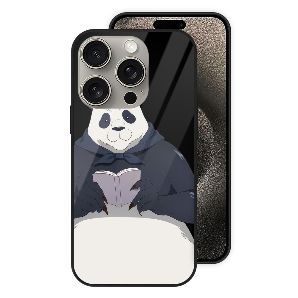 （画像用） 呪術廻戦 Jujutsu Kaisen 【iPhone15Pro対応】スマホケース 耐衝撃＆黄変防止 背面ガラス