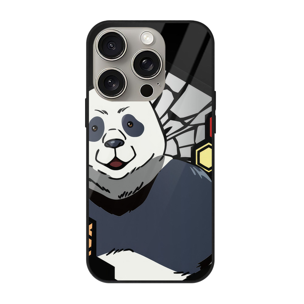 （画像用） 呪術廻戦 Jujutsu Kaisen 【iPhone15Pro対応】スマホケース 耐衝撃＆黄変防止 背面ガラス