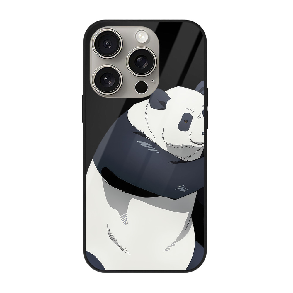 （画像用） 呪術廻戦 Jujutsu Kaisen 【iPhone15Pro対応】スマホケース 耐衝撃＆黄変防止 背面ガラス