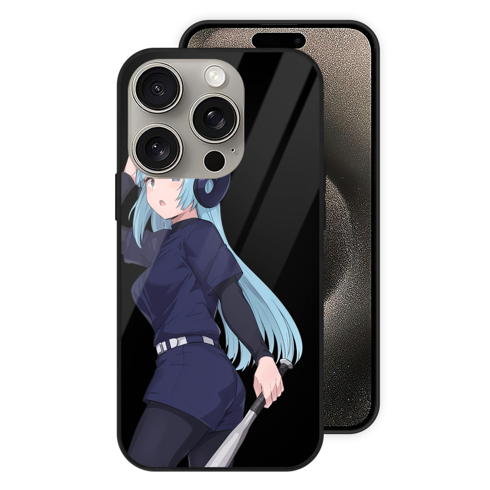 （画像用） 呪術廻戦 Jujutsu Kaisen 【iPhone15Pro対応】スマホケース 耐衝撃＆黄変防止 背面ガラス