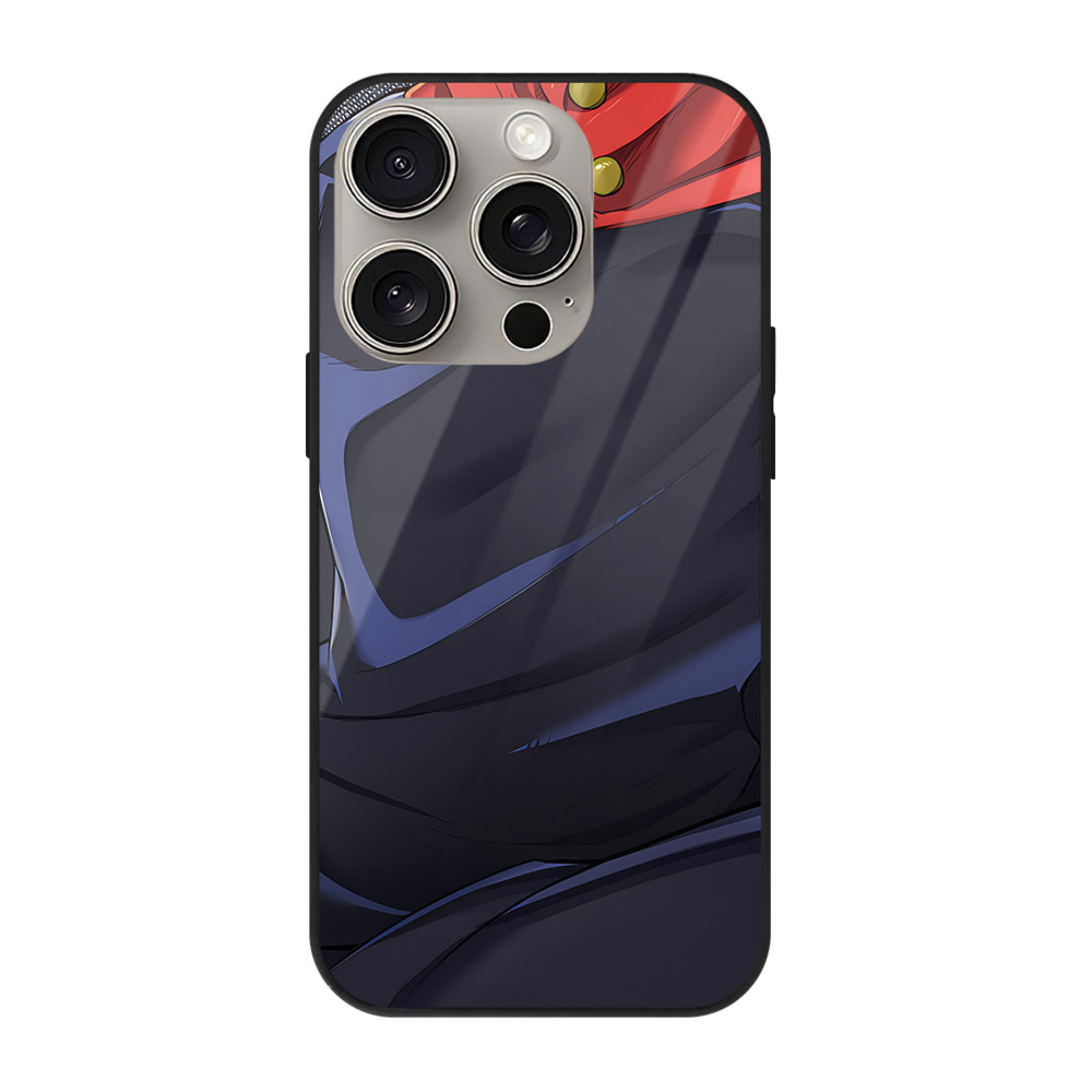 （画像用） 呪術廻戦 Jujutsu Kaisen 【iPhone15Pro対応】スマホケース 耐衝撃＆黄変防止 背面ガラス