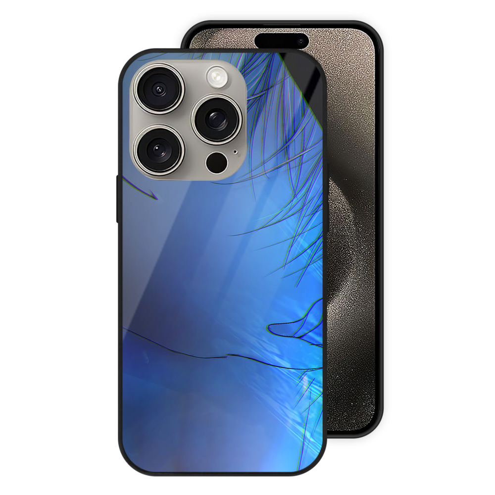 （画像用） 呪術廻戦 Jujutsu Kaisen 【iPhone15Pro対応】スマホケース 耐衝撃＆黄変防止 背面ガラス