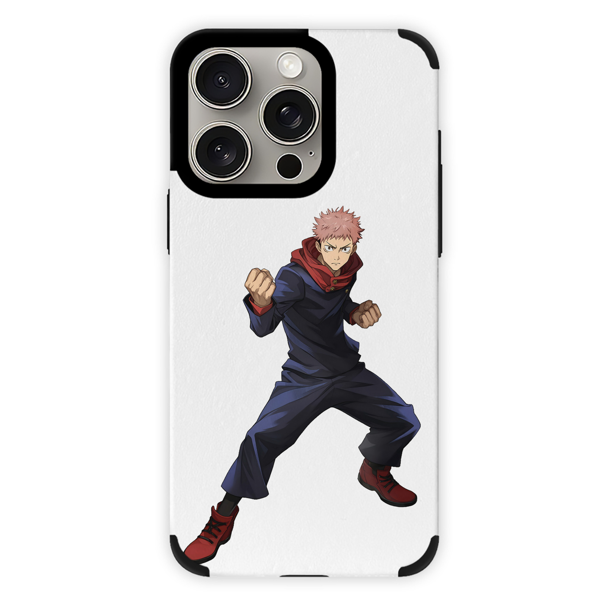 （画像用） 呪術廻戦 Jujutsu Kaisen 【iPhone15ProMax対応】 PUレザー スマホケース 耐衝撃＆黄変防止