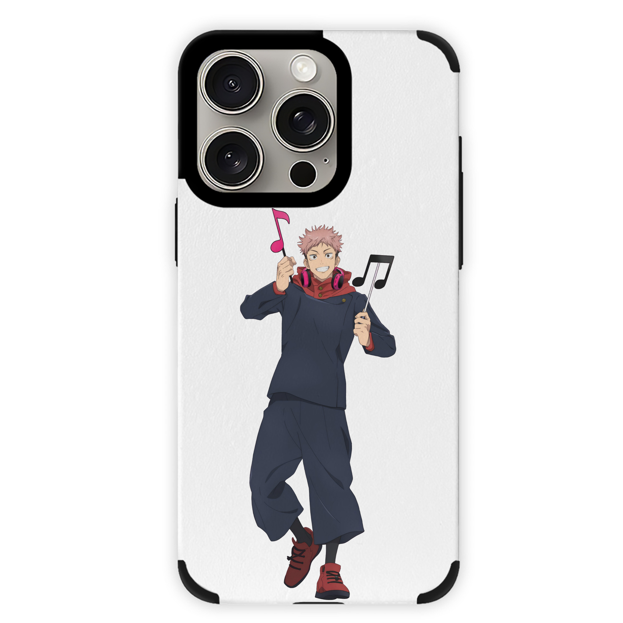 （画像用） 呪術廻戦 Jujutsu Kaisen 【iPhone15ProMax対応】 PUレザー スマホケース 耐衝撃＆黄変防止