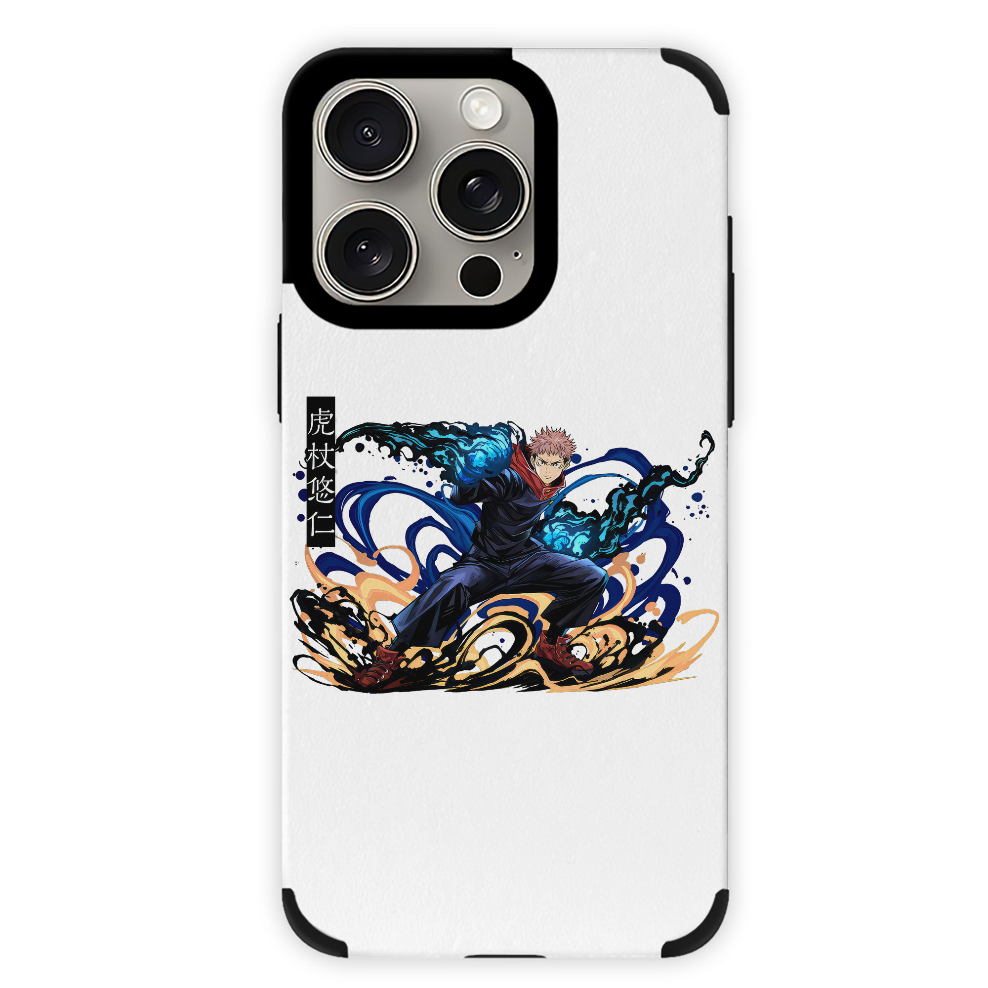 （画像用） 呪術廻戦 Jujutsu Kaisen 【iPhone15ProMax対応】 PUレザー スマホケース 耐衝撃＆黄変防止
