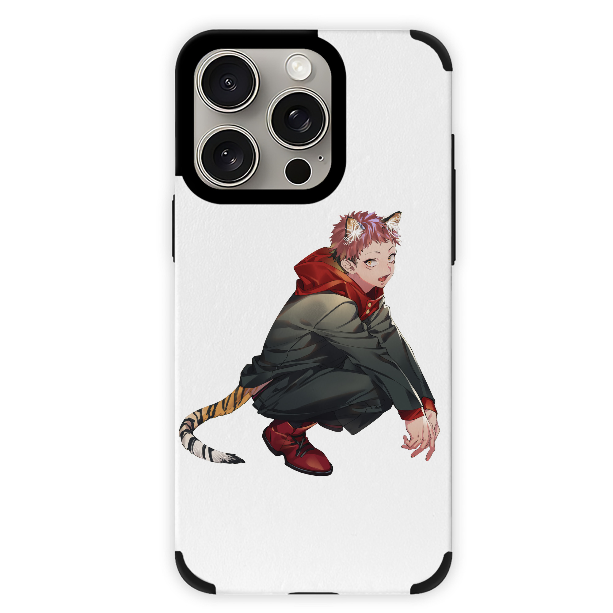 （画像用） 呪術廻戦 Jujutsu Kaisen 【iPhone15ProMax対応】 PUレザー スマホケース 耐衝撃＆黄変防止