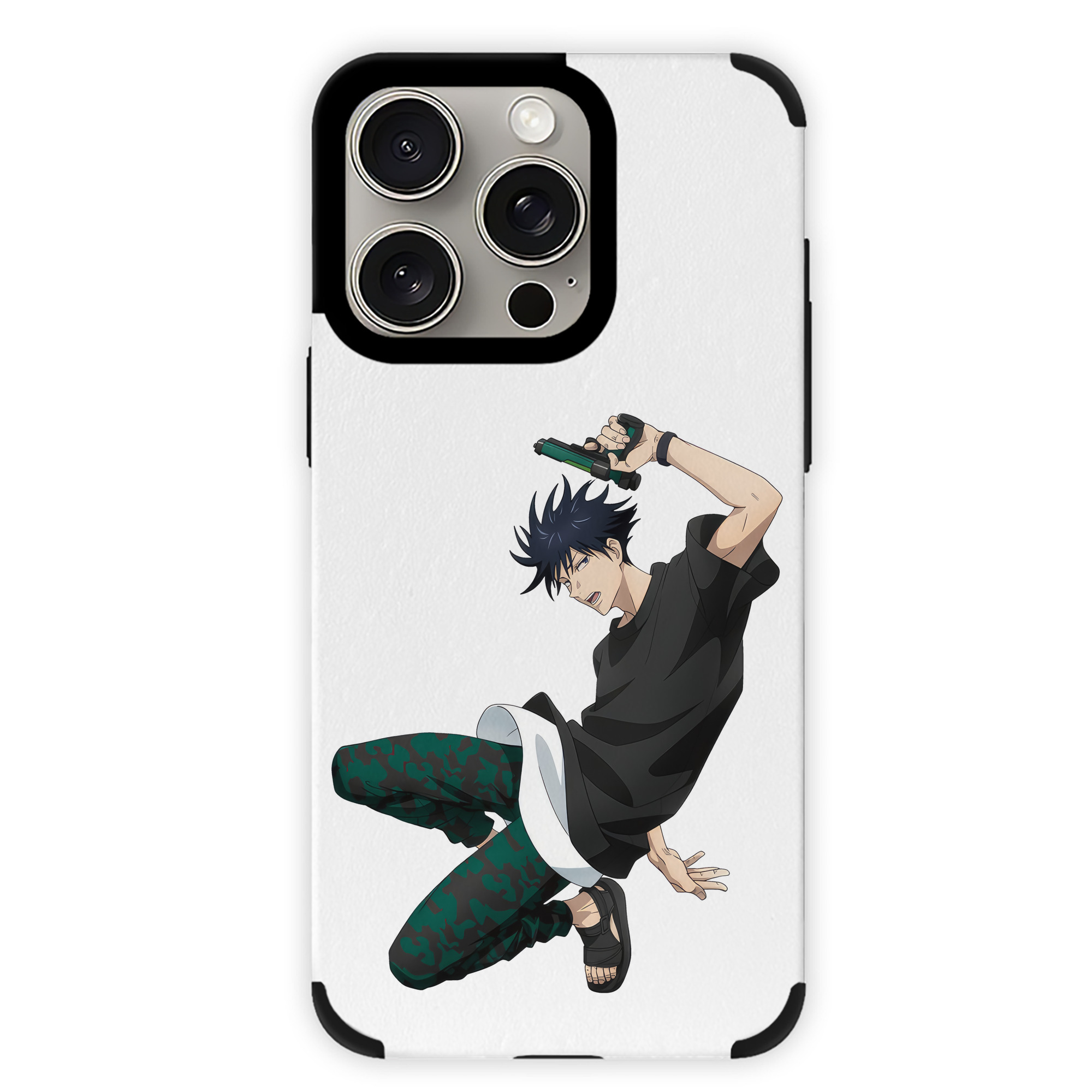 （画像用） 呪術廻戦 Jujutsu Kaisen 【iPhone15ProMax対応】 PUレザー スマホケース 耐衝撃＆黄変防止