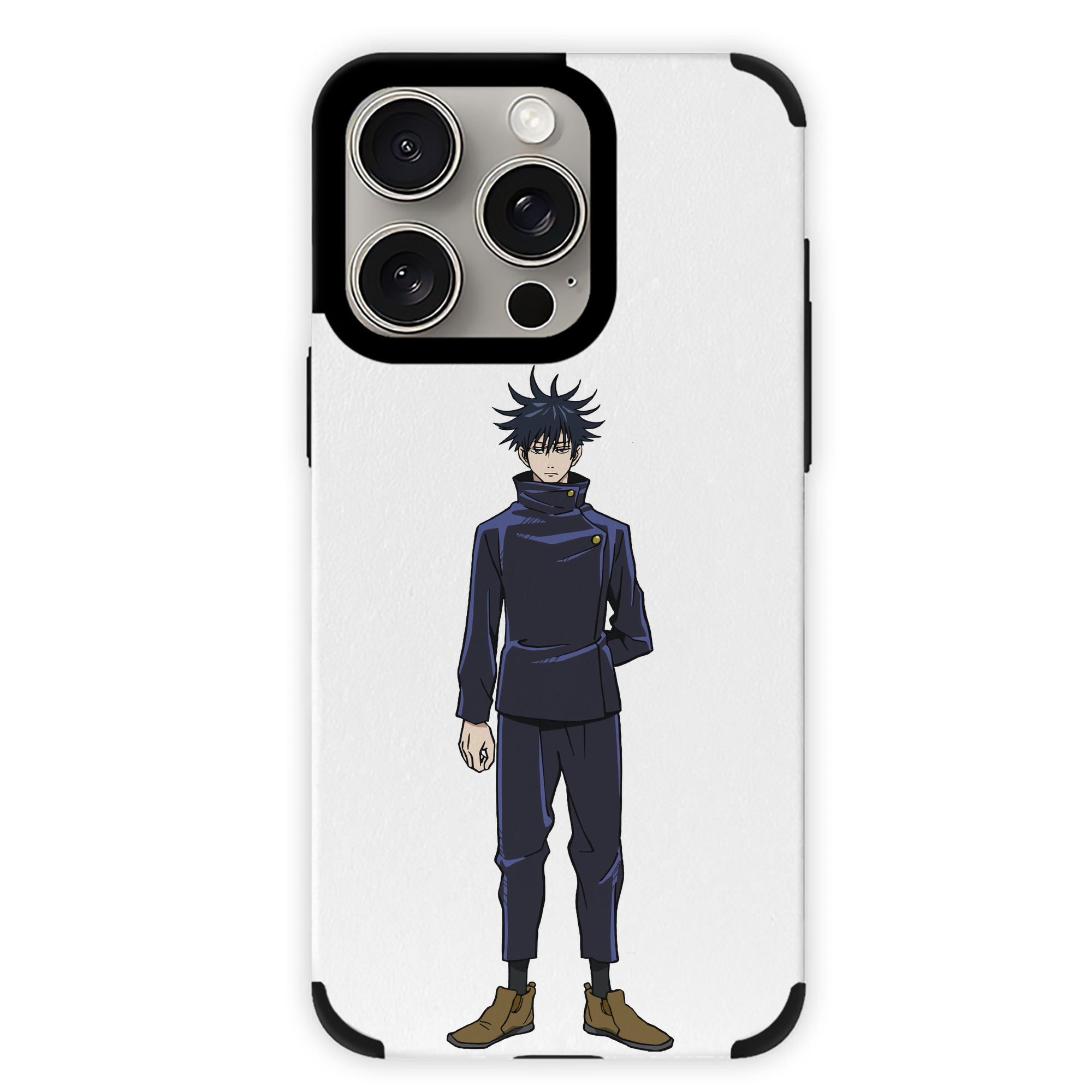 （画像用） 呪術廻戦 Jujutsu Kaisen 【iPhone15ProMax対応】 PUレザー スマホケース 耐衝撃＆黄変防止