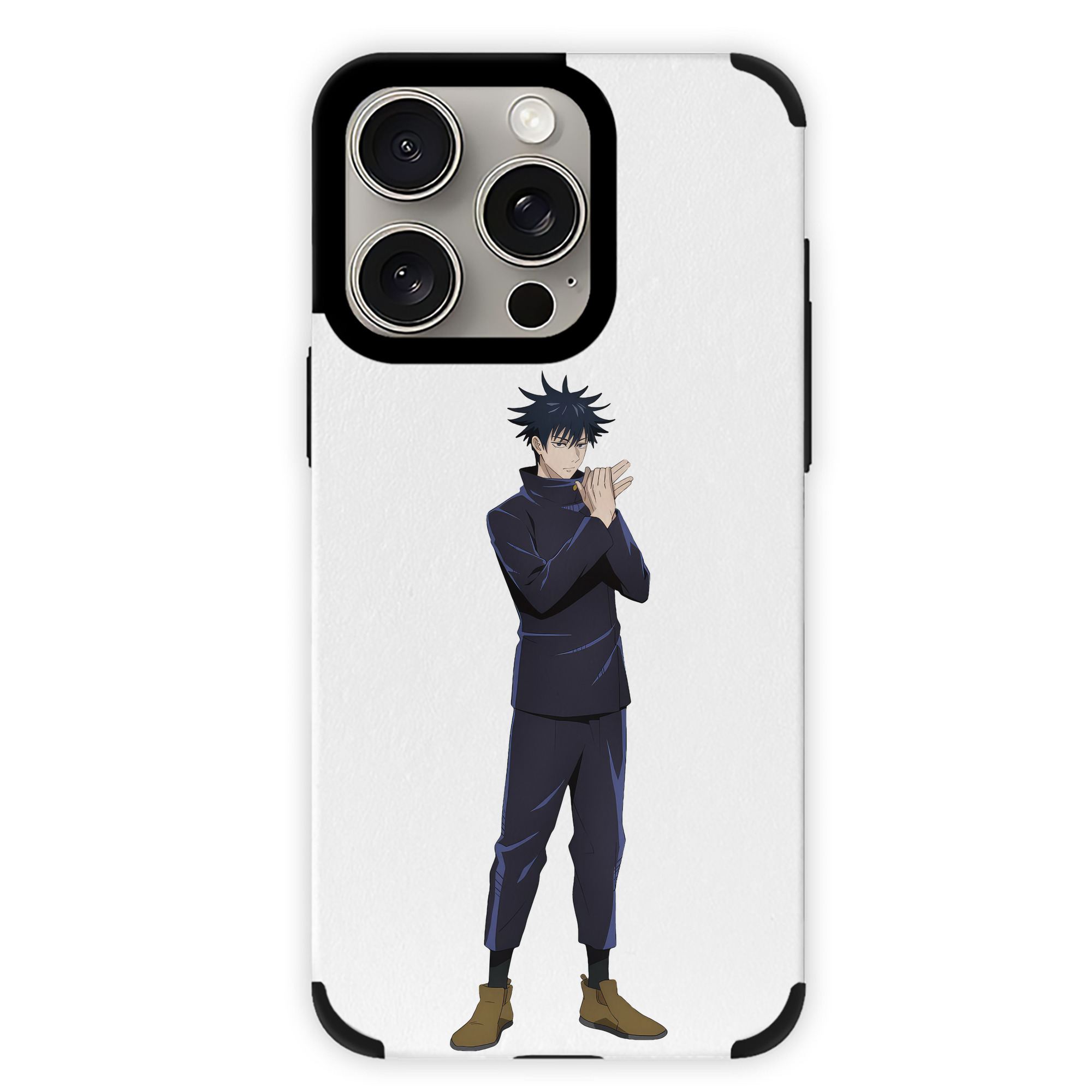 （画像用） 呪術廻戦 Jujutsu Kaisen 【iPhone15ProMax対応】 PUレザー スマホケース 耐衝撃＆黄変防止