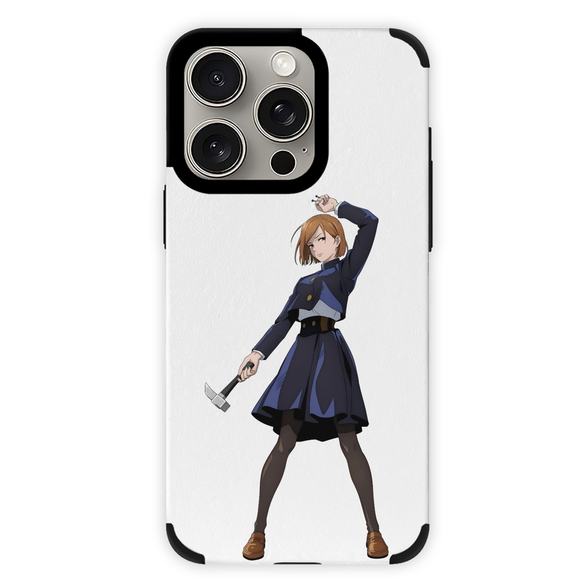（画像用） 呪術廻戦 Jujutsu Kaisen 【iPhone15ProMax対応】 PUレザー スマホケース 耐衝撃＆黄変防止