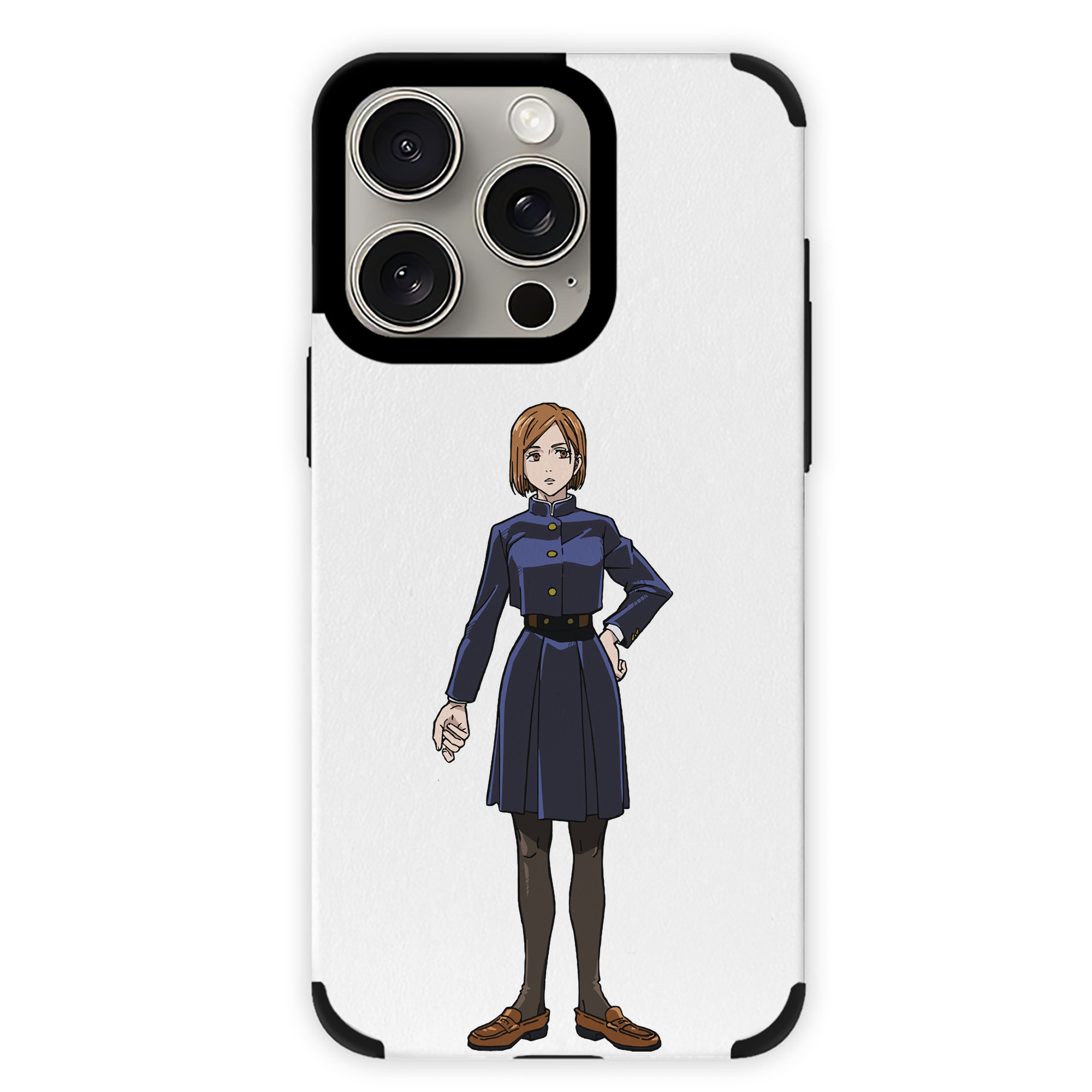 （画像用） 呪術廻戦 Jujutsu Kaisen 【iPhone15ProMax対応】 PUレザー スマホケース 耐衝撃＆黄変防止