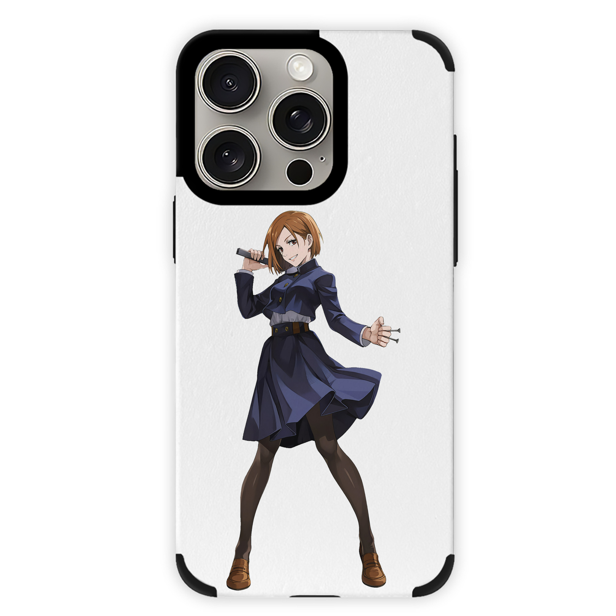 （画像用） 呪術廻戦 Jujutsu Kaisen 【iPhone15ProMax対応】 PUレザー スマホケース 耐衝撃＆黄変防止