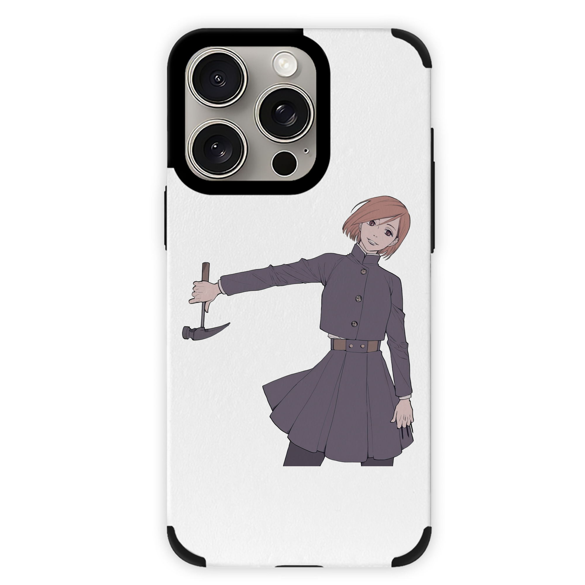 （画像用） 呪術廻戦 Jujutsu Kaisen 【iPhone15ProMax対応】 PUレザー スマホケース 耐衝撃＆黄変防止