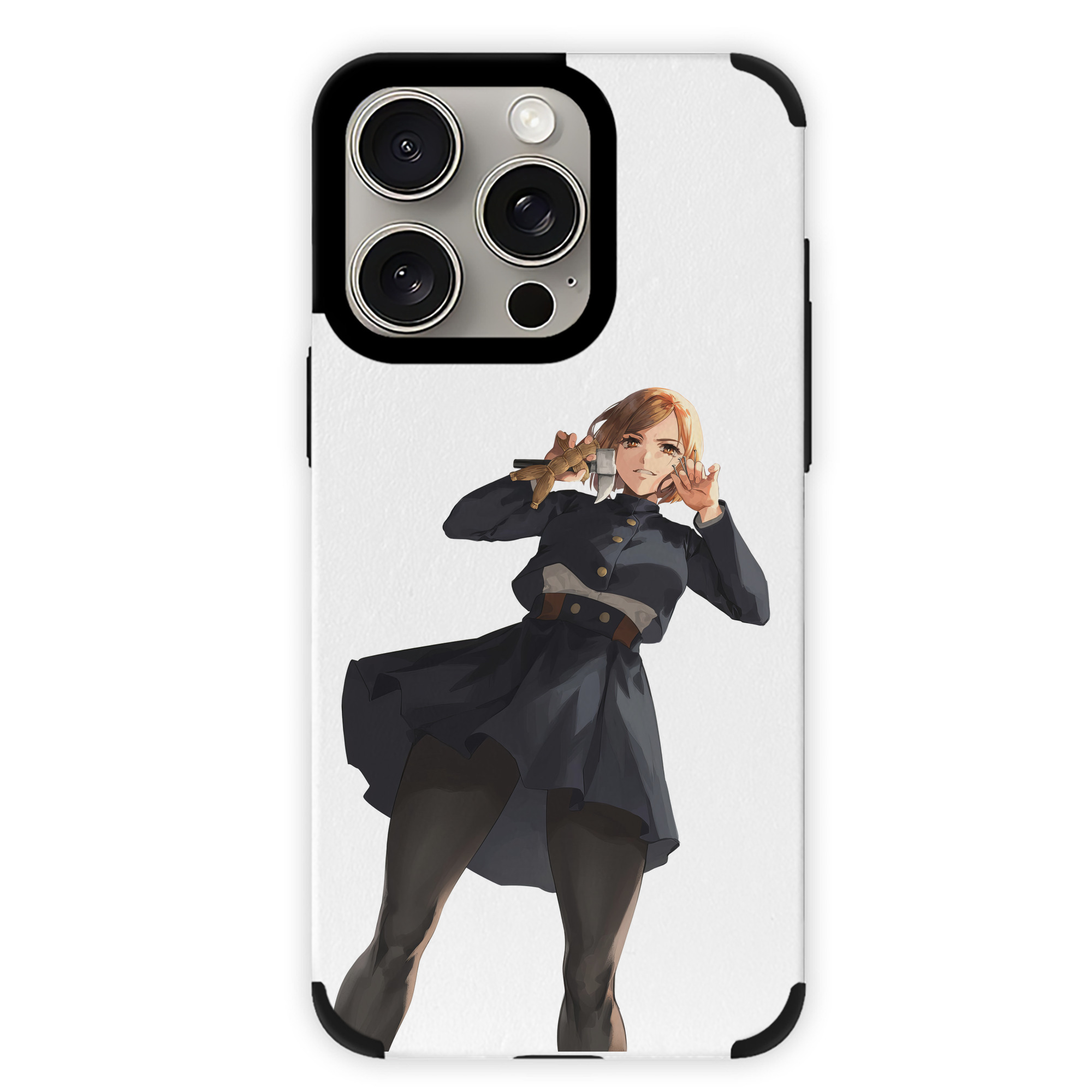 （画像用） 呪術廻戦 Jujutsu Kaisen 【iPhone15ProMax対応】 PUレザー スマホケース 耐衝撃＆黄変防止