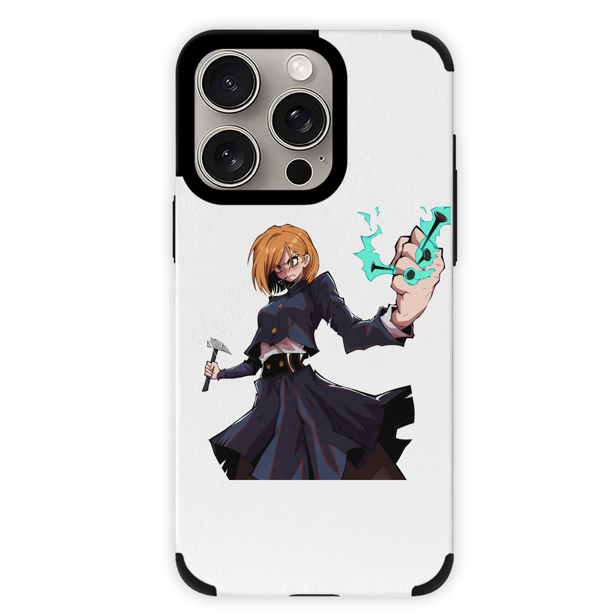 （画像用） 呪術廻戦 Jujutsu Kaisen 【iPhone15ProMax対応】 PUレザー スマホケース 耐衝撃＆黄変防止
