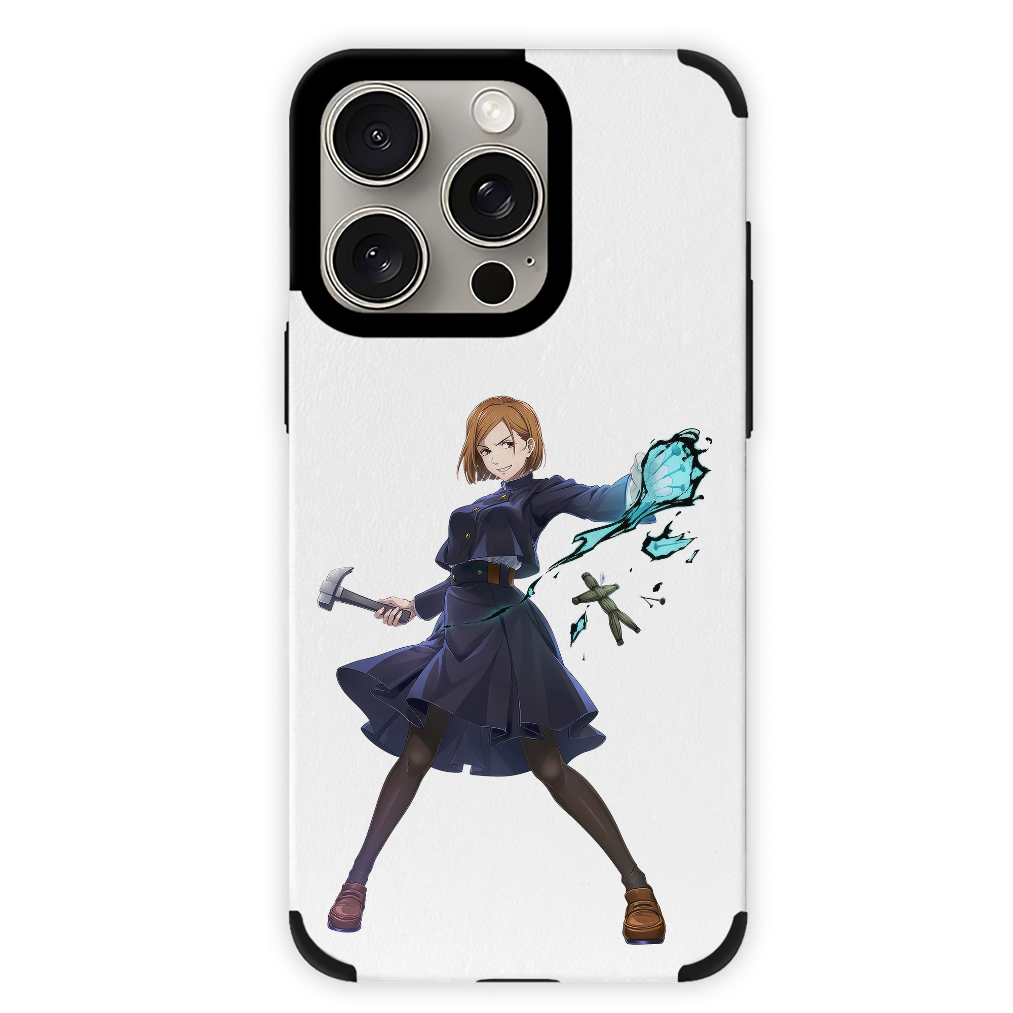 （画像用） 呪術廻戦 Jujutsu Kaisen 【iPhone15ProMax対応】 PUレザー スマホケース 耐衝撃＆黄変防止