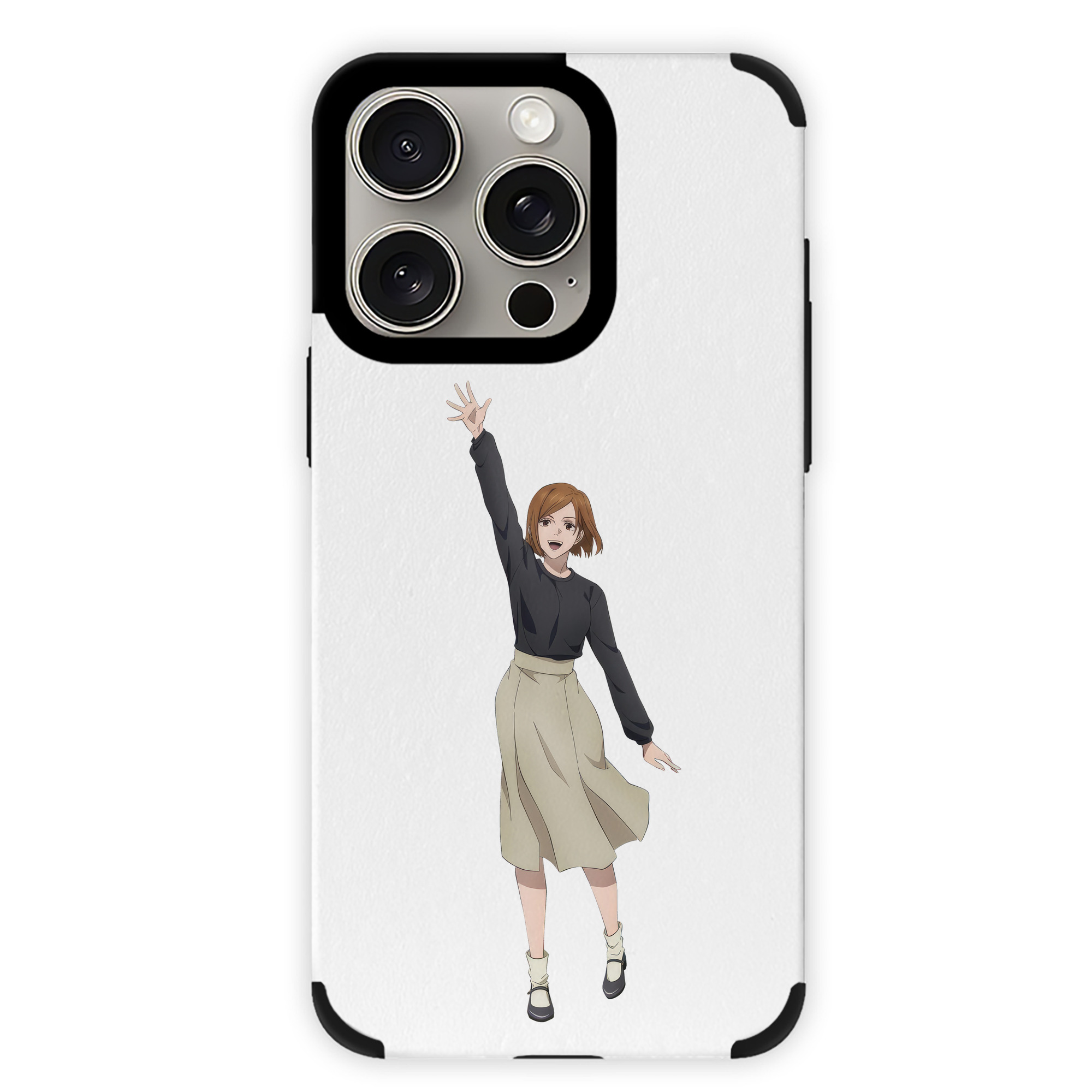 （画像用） 呪術廻戦 Jujutsu Kaisen 【iPhone15ProMax対応】 PUレザー スマホケース 耐衝撃＆黄変防止