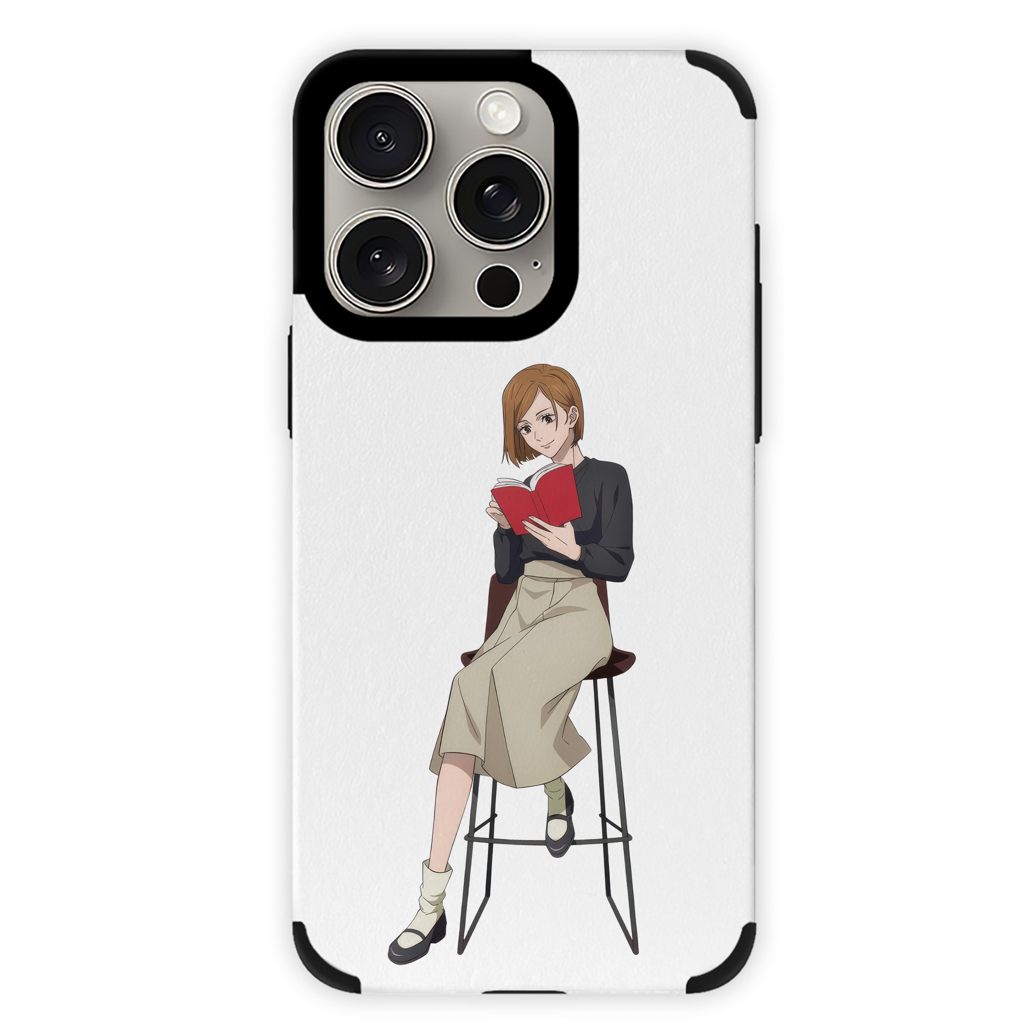（画像用） 呪術廻戦 Jujutsu Kaisen 【iPhone15ProMax対応】 PUレザー スマホケース 耐衝撃＆黄変防止