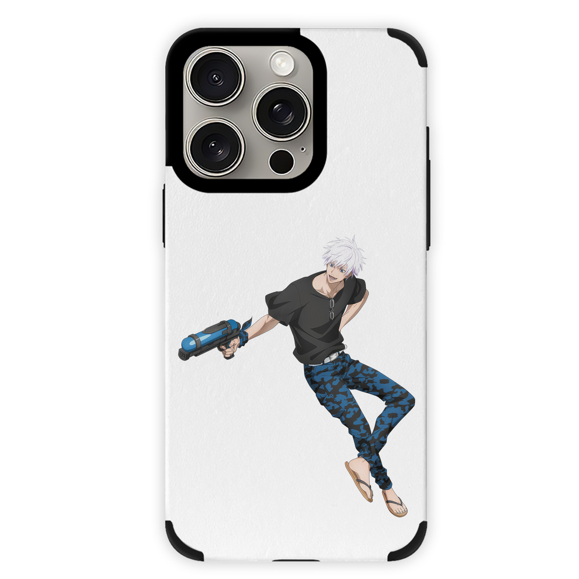 （画像用） 呪術廻戦 Jujutsu Kaisen 【iPhone15ProMax対応】 PUレザー スマホケース 耐衝撃＆黄変防止