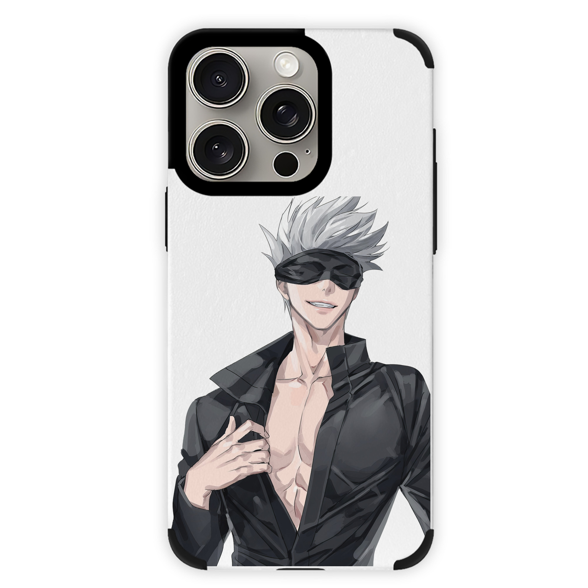 （画像用） 呪術廻戦 Jujutsu Kaisen 【iPhone15ProMax対応】 PUレザー スマホケース 耐衝撃＆黄変防止
