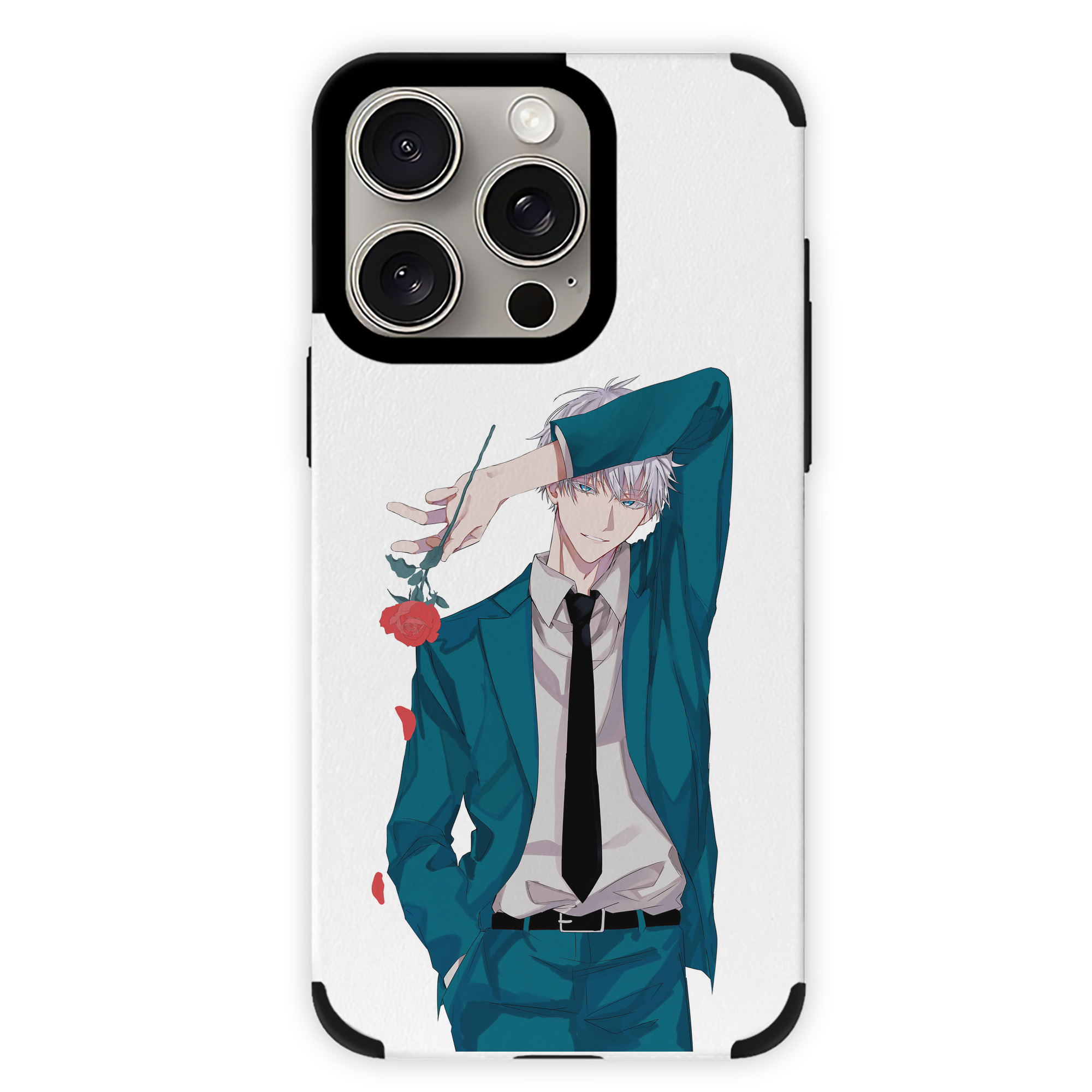 （画像用） 呪術廻戦 Jujutsu Kaisen 【iPhone15ProMax対応】 PUレザー スマホケース 耐衝撃＆黄変防止
