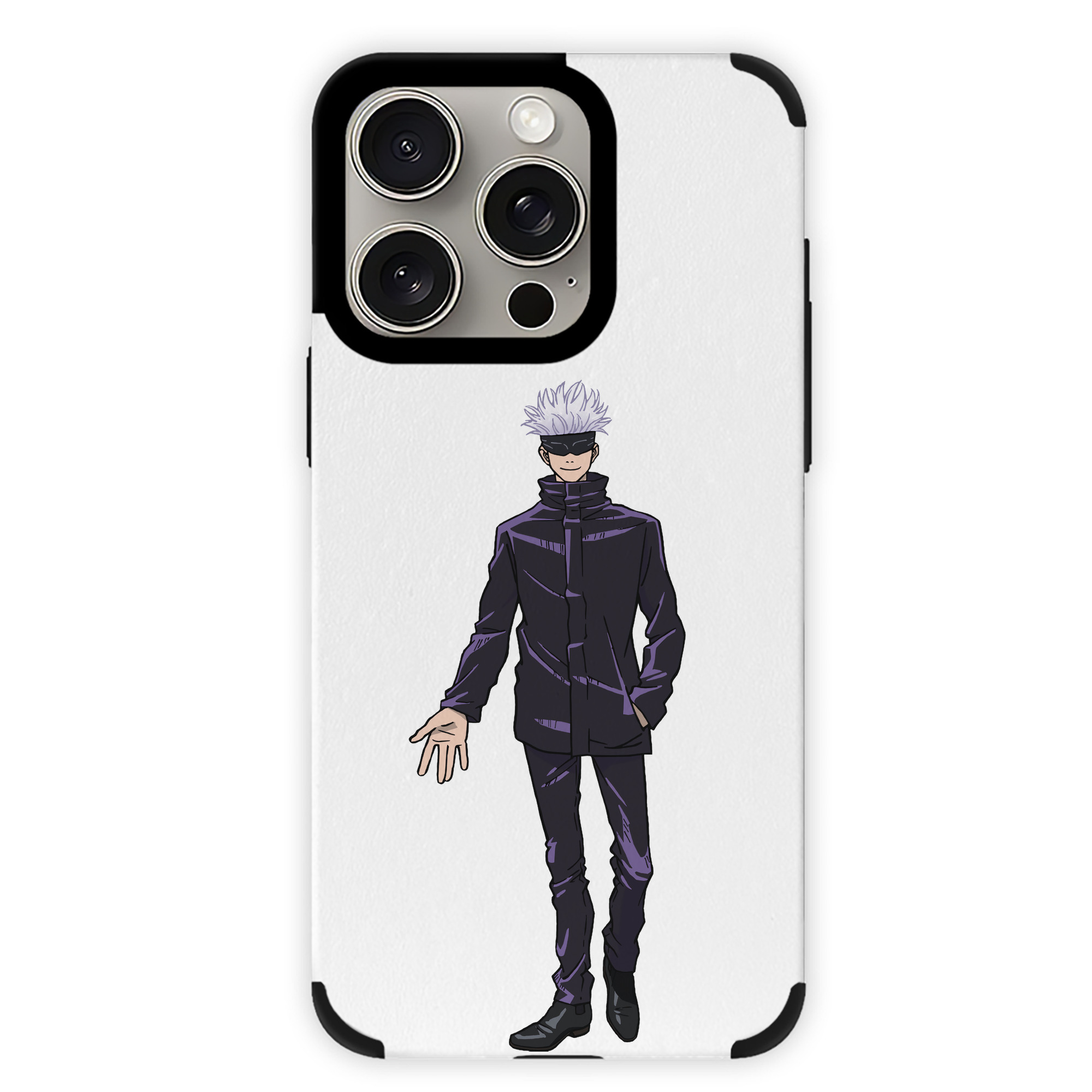 （画像用） 呪術廻戦 Jujutsu Kaisen 【iPhone15ProMax対応】 PUレザー スマホケース 耐衝撃＆黄変防止